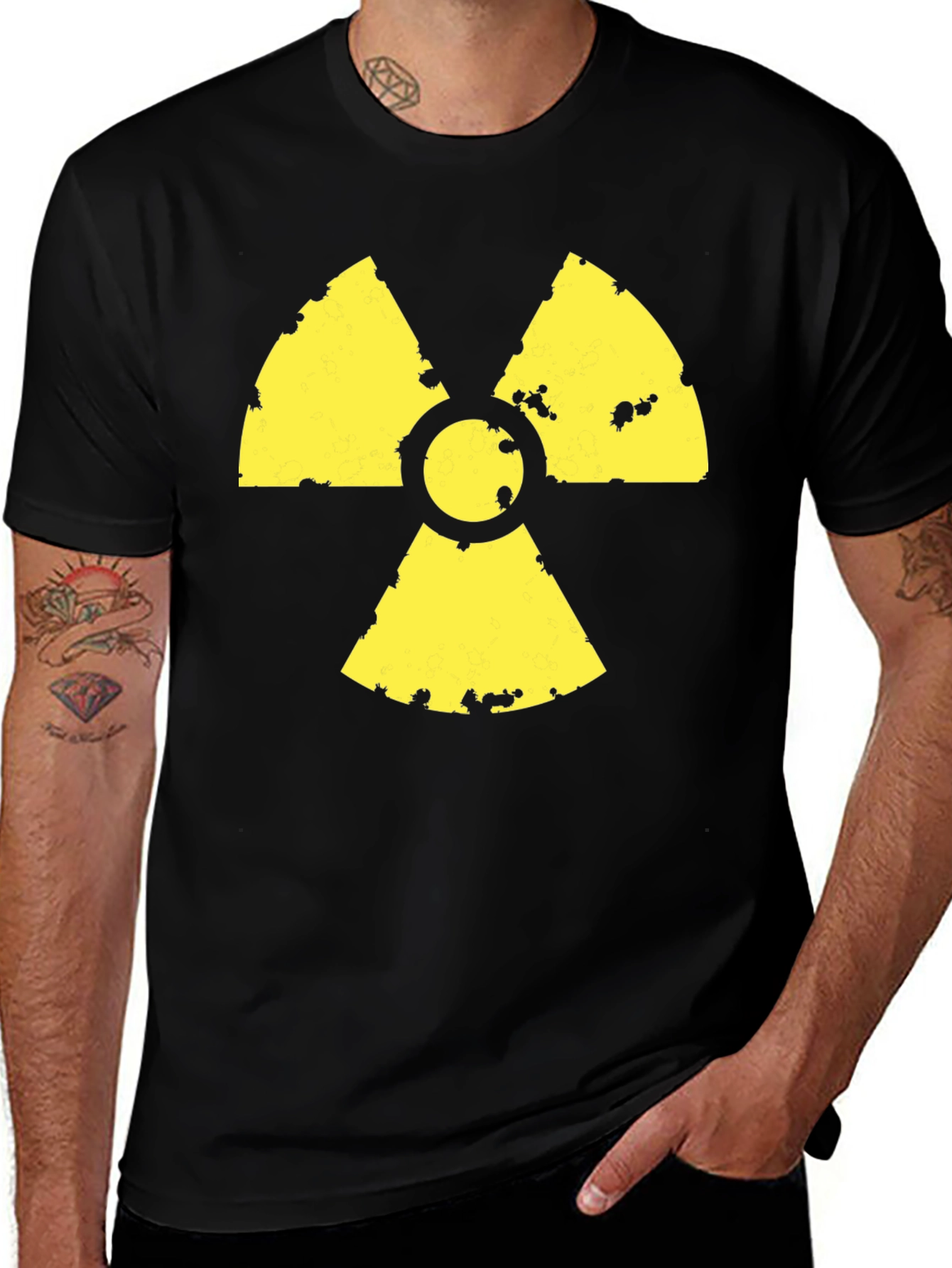Radioactive Symbol Black T-Shirt
