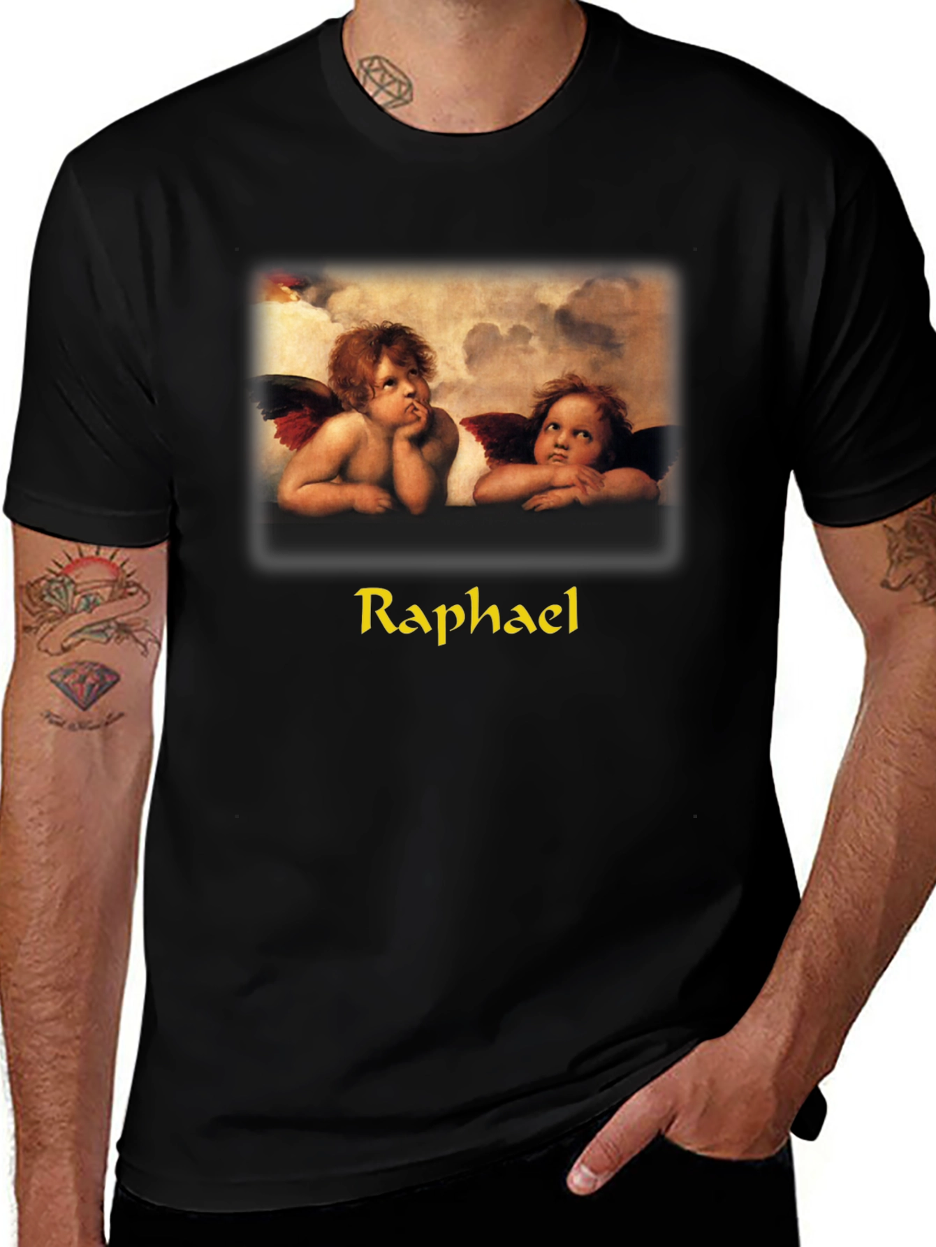 Raphael Cherubs T-Shirt - Classic Art Tee