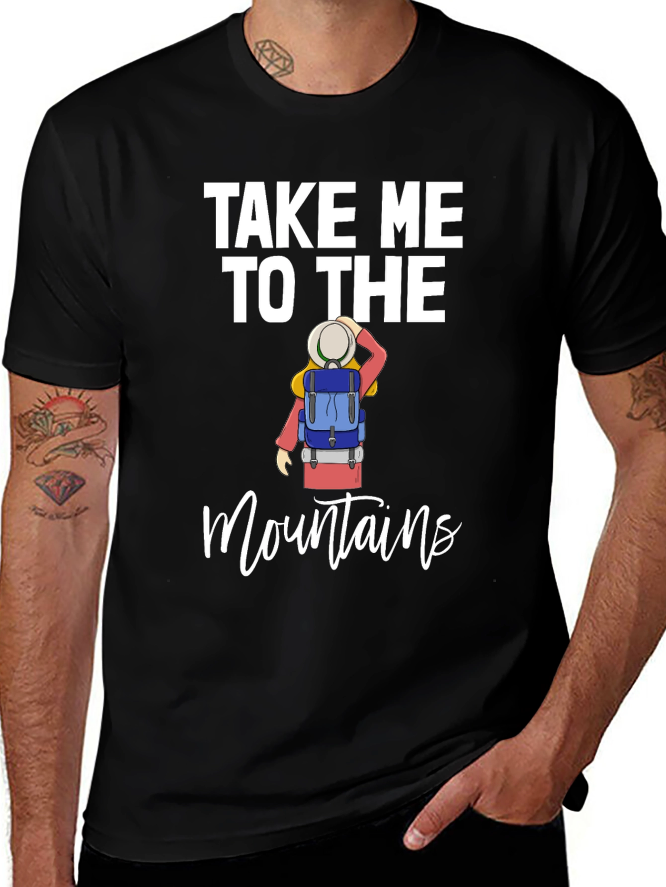 Variant 23 of Take Me to the Mountains Graphic Tee