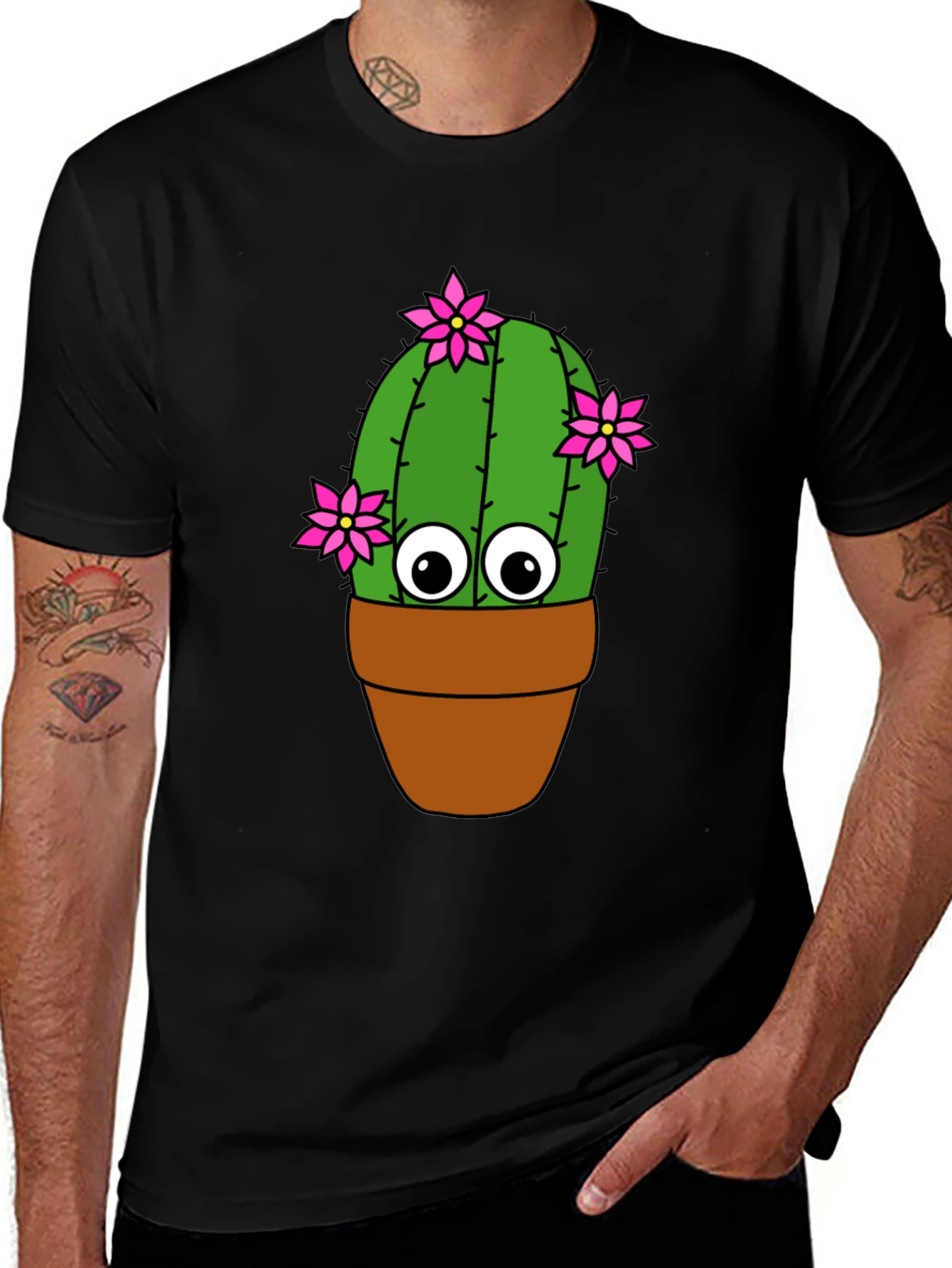 Variant 30 of Cute Cactus Plant T-Shirt