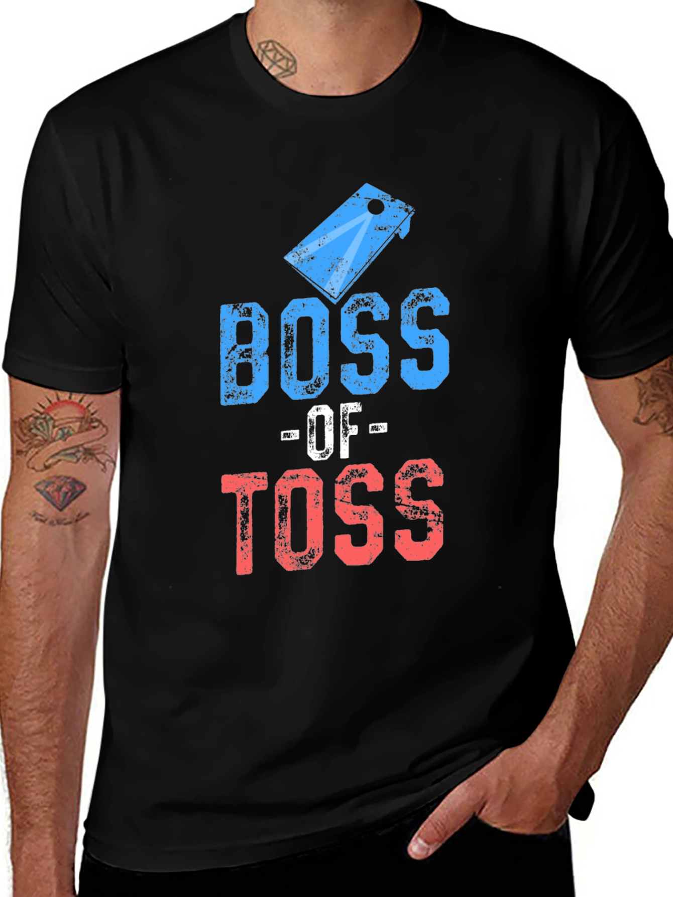 Variant 25 of Boss of Toss Cornhole T-Shirt