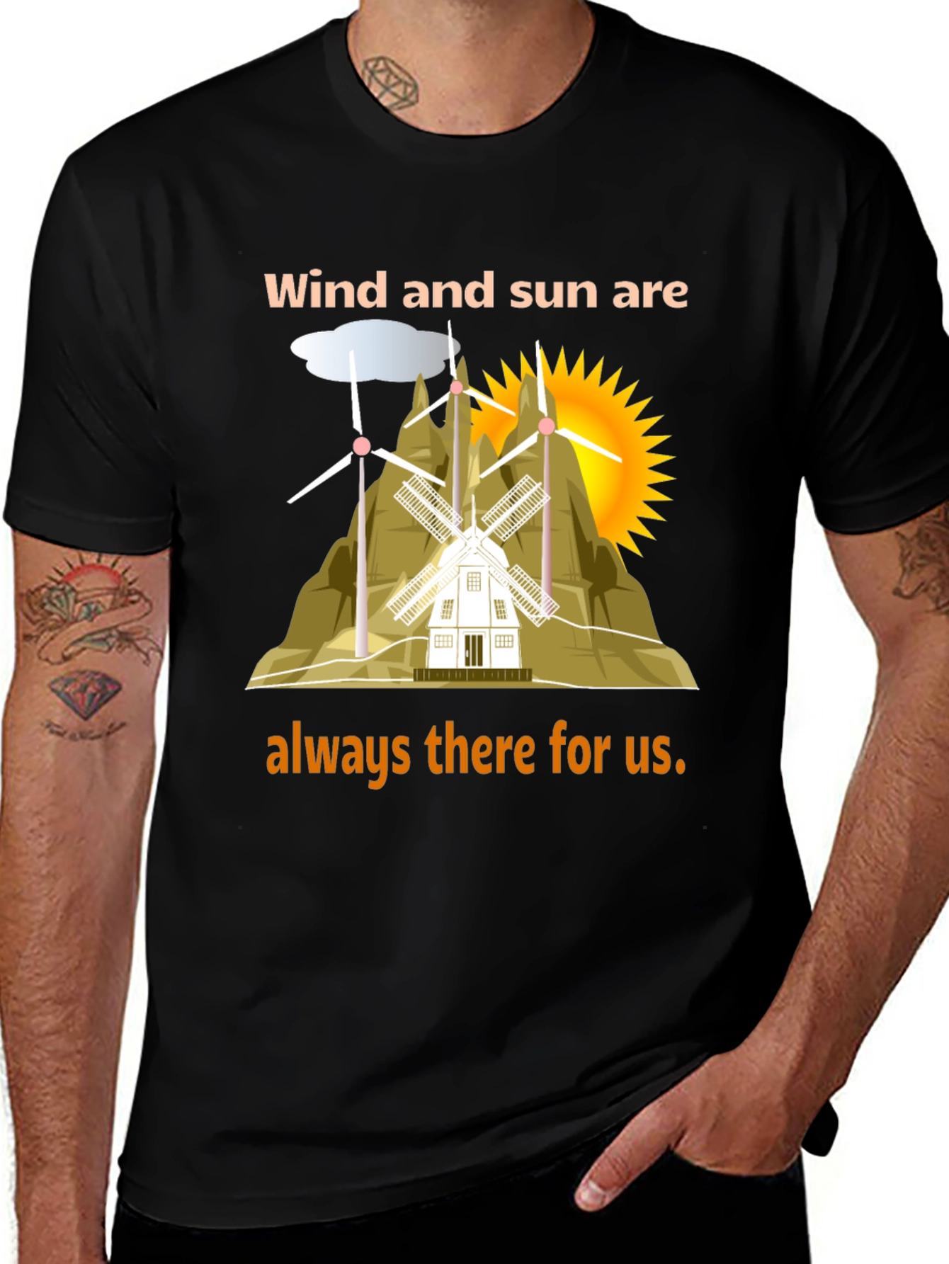 Eco-Friendly Wind & Sun T-Shirt