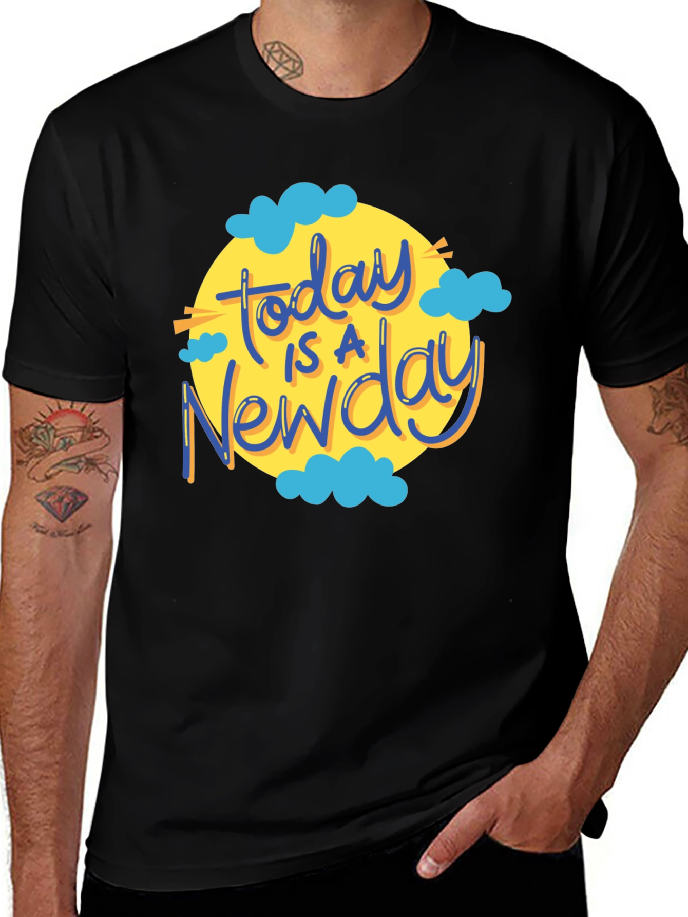 Variant 3 of Today is a New Day Graphic Tee
