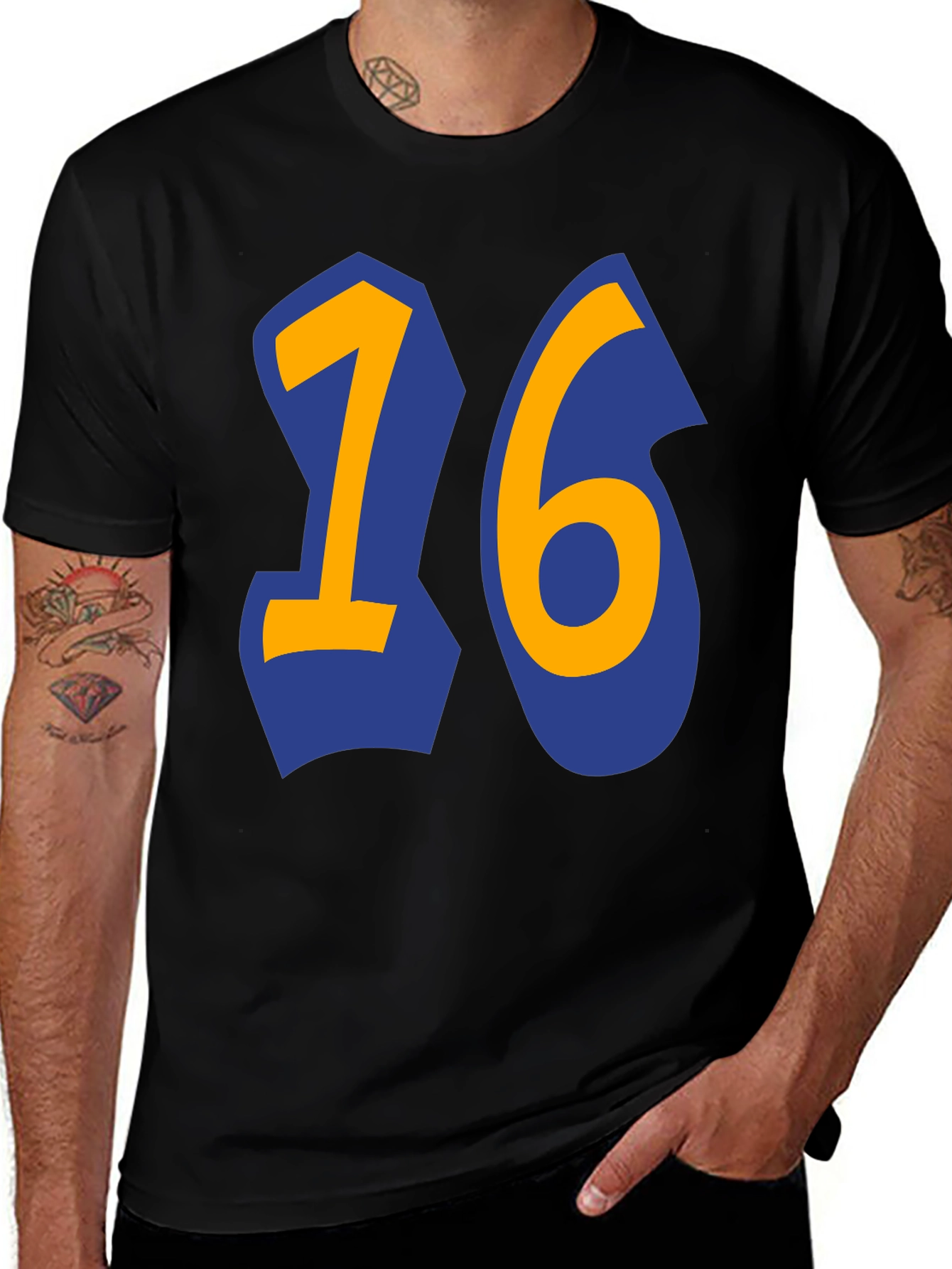 Variant 11 of Number 16 Graphic T-Shirt