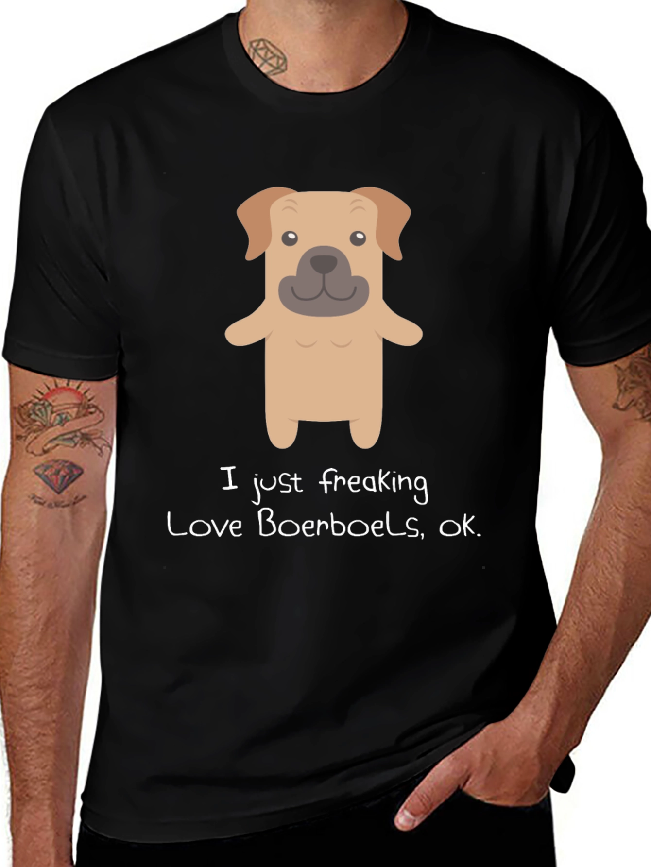 Variant 20 of Boerboel Lover T-Shirt, Dog Breed Tee