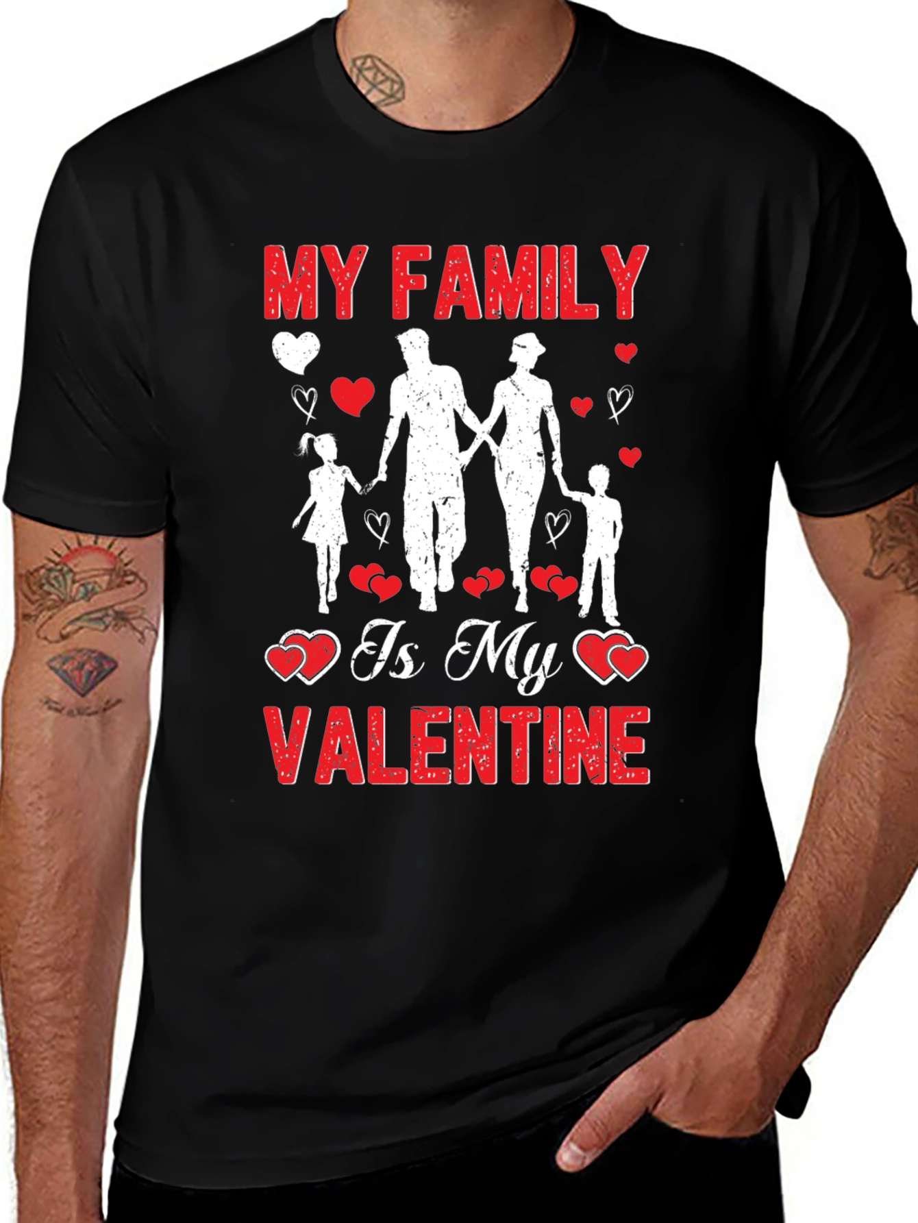 Variant 27 of Family Valentine T-Shirt - Love & Togetherness