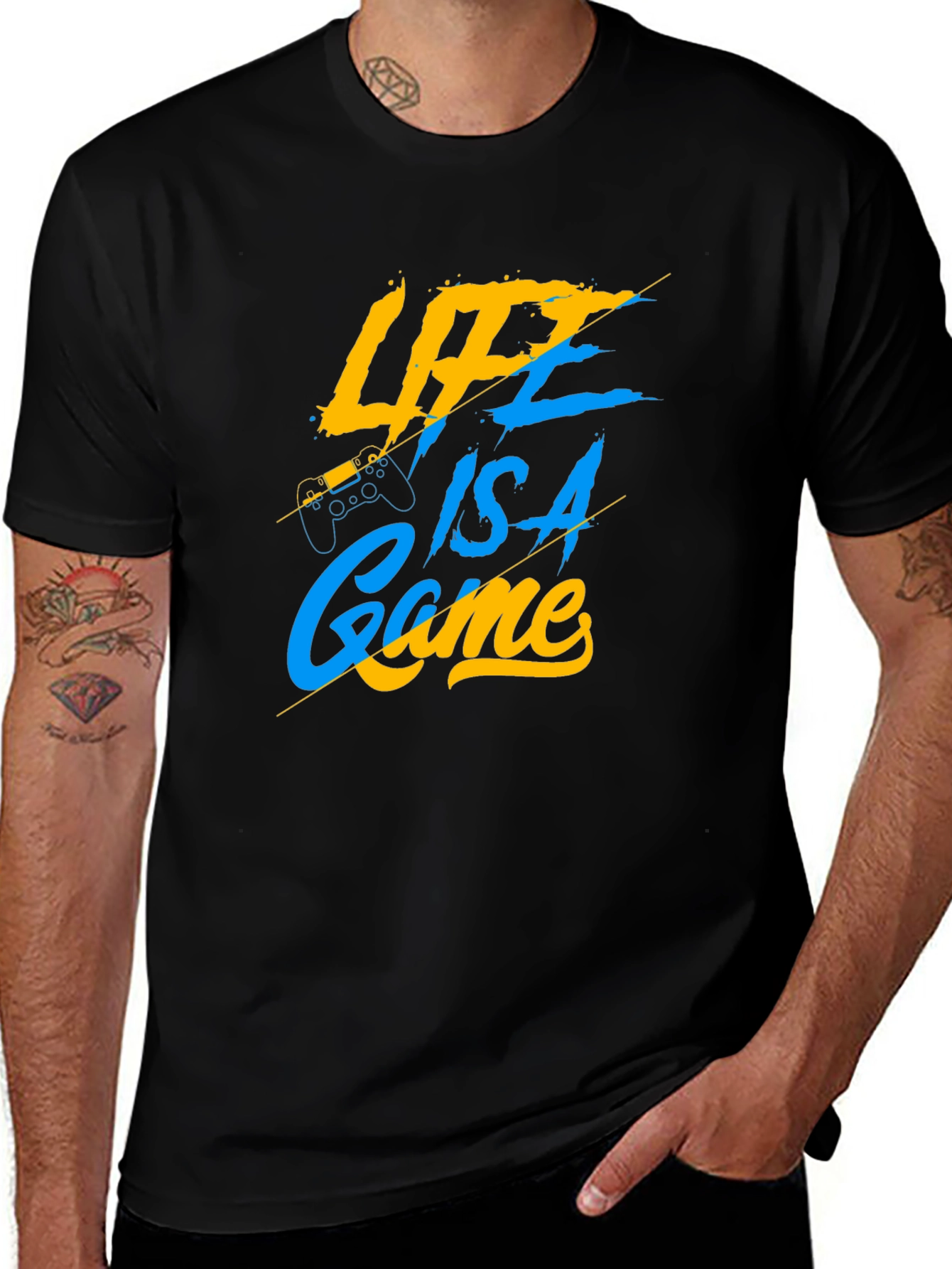 Life is a Game T-Shirt - Gamer Style