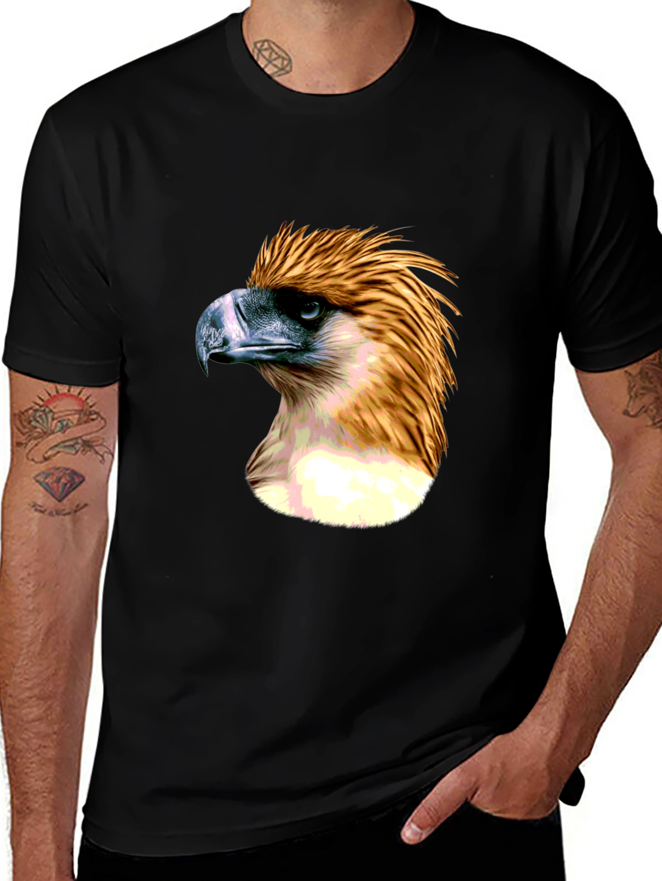 Variant 24 of Black Eagle Graphic T-Shirt