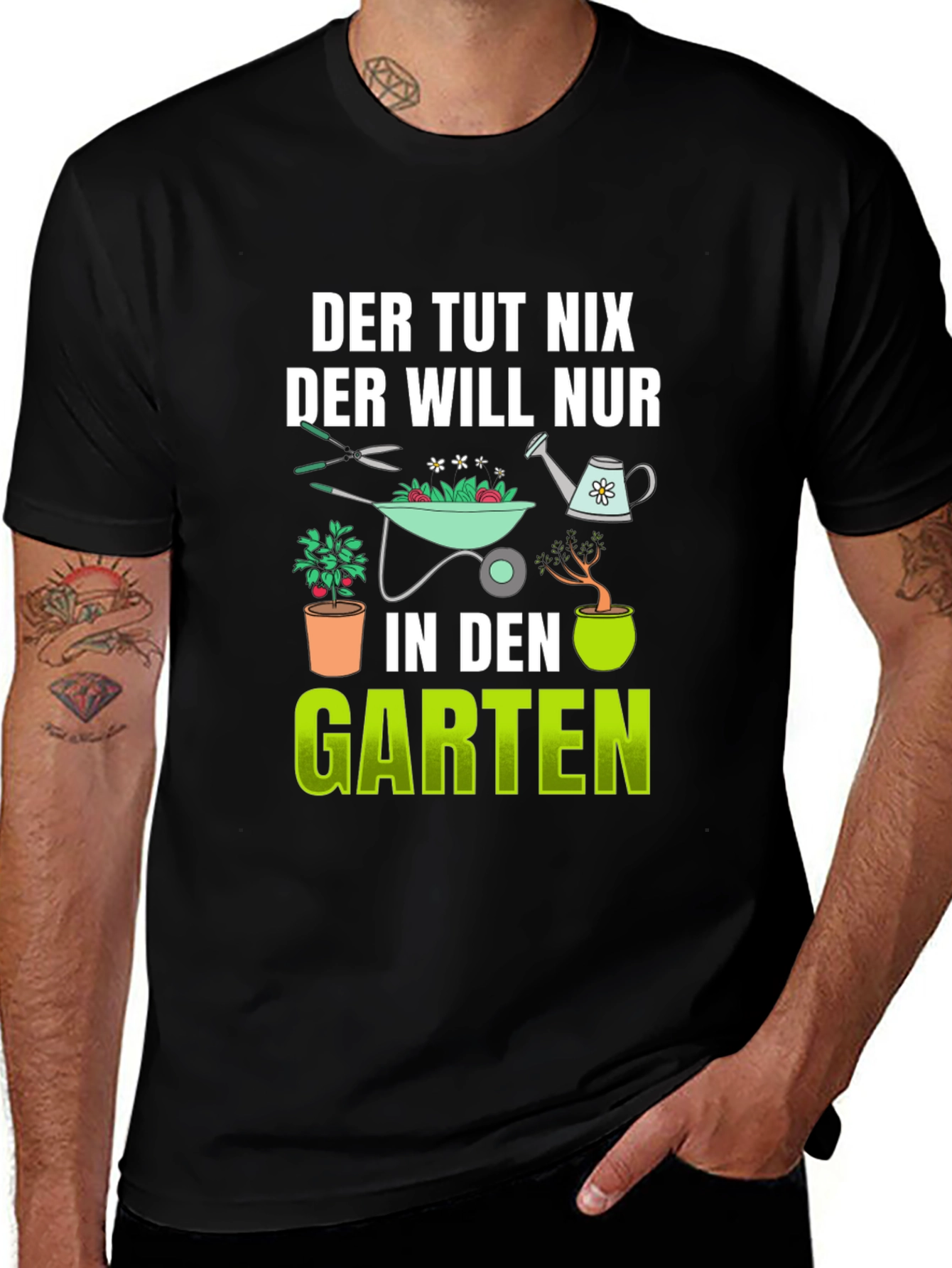 Variant 19 of Der Tut Nix Garten T-Shirt - Gardener Gift