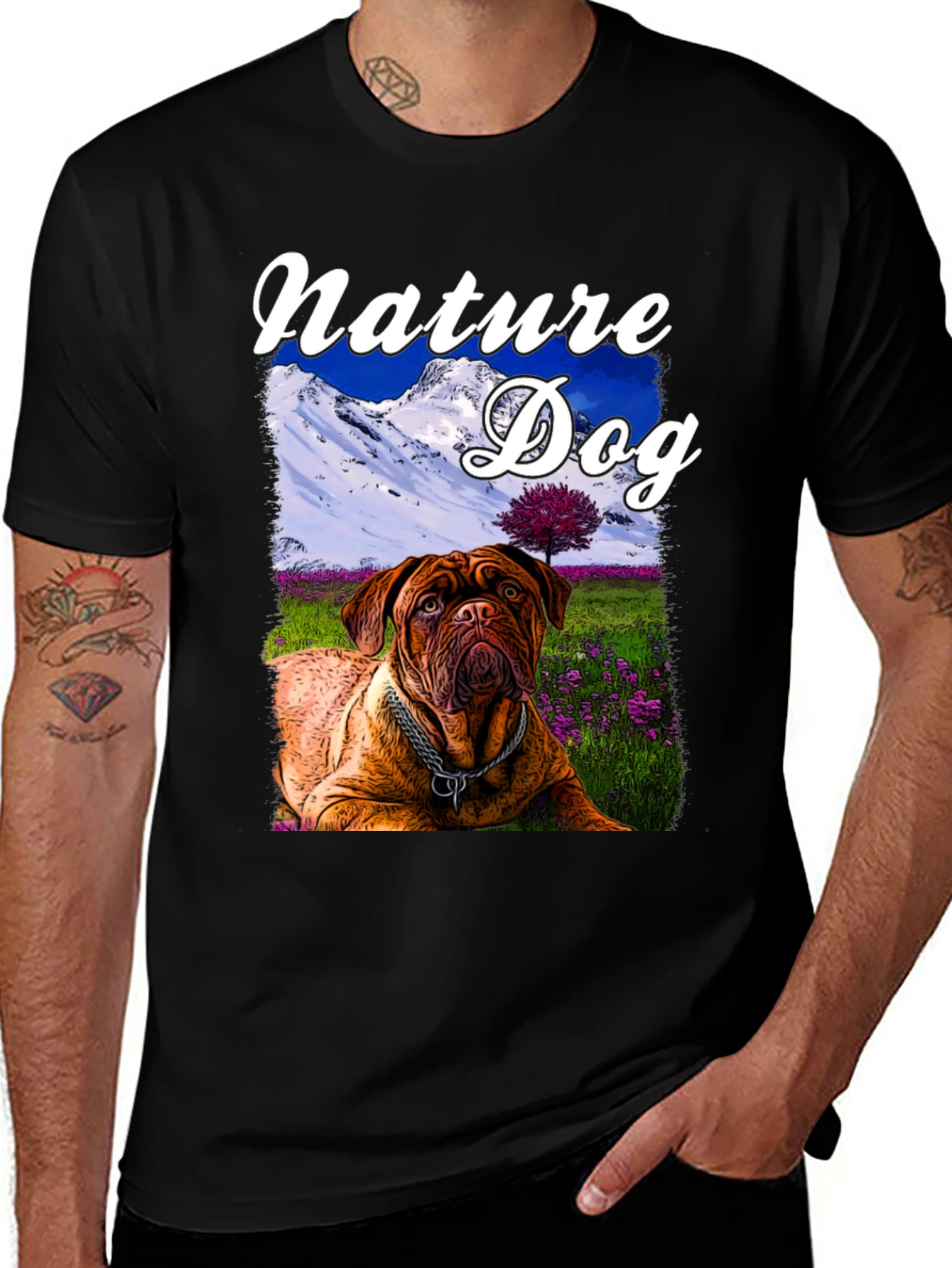 Variant 15 of Nature Dog T-Shirt, Dog Lover Gift