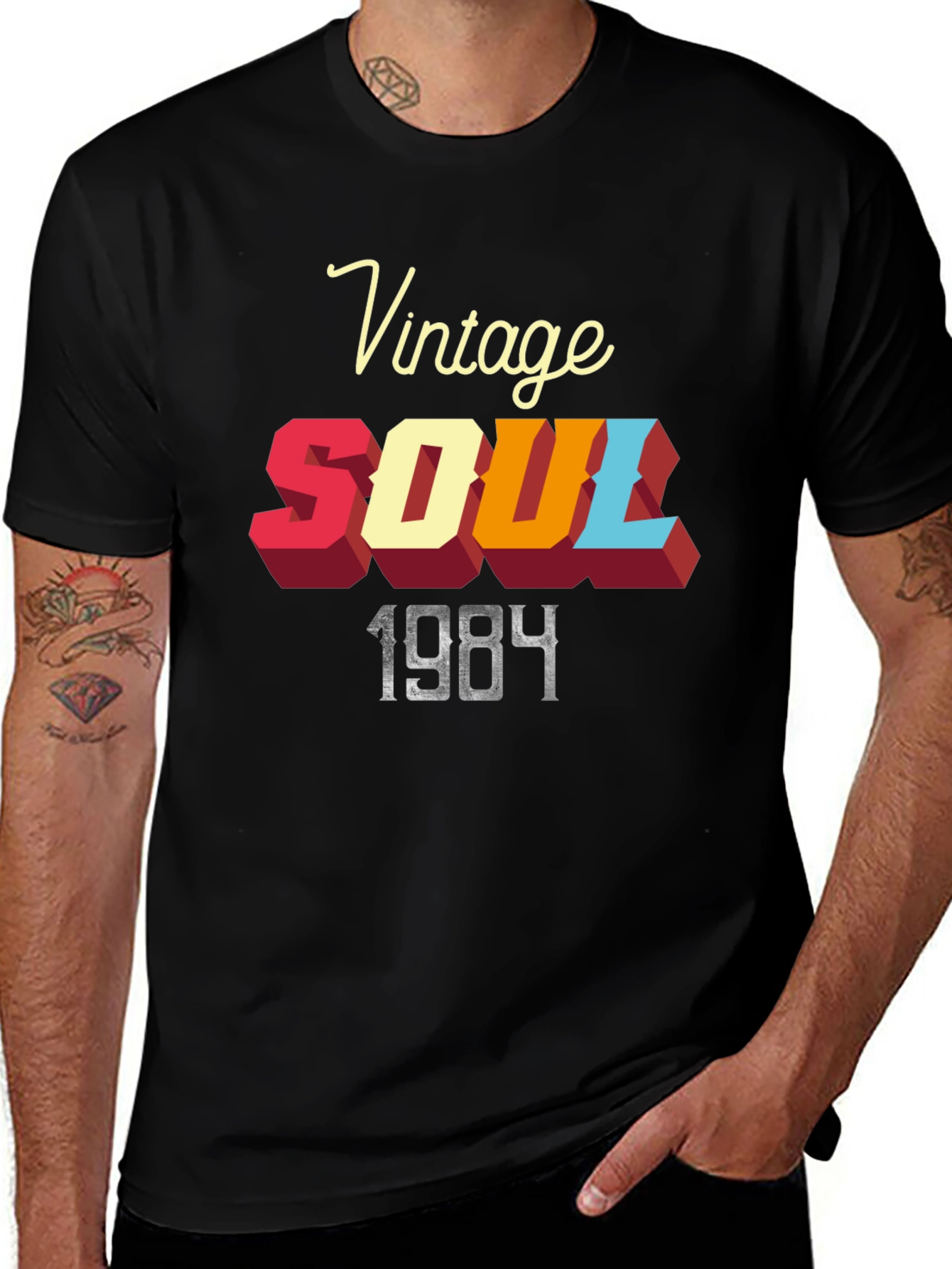 Variant 12 of Vintage Soul 1984 T-Shirt