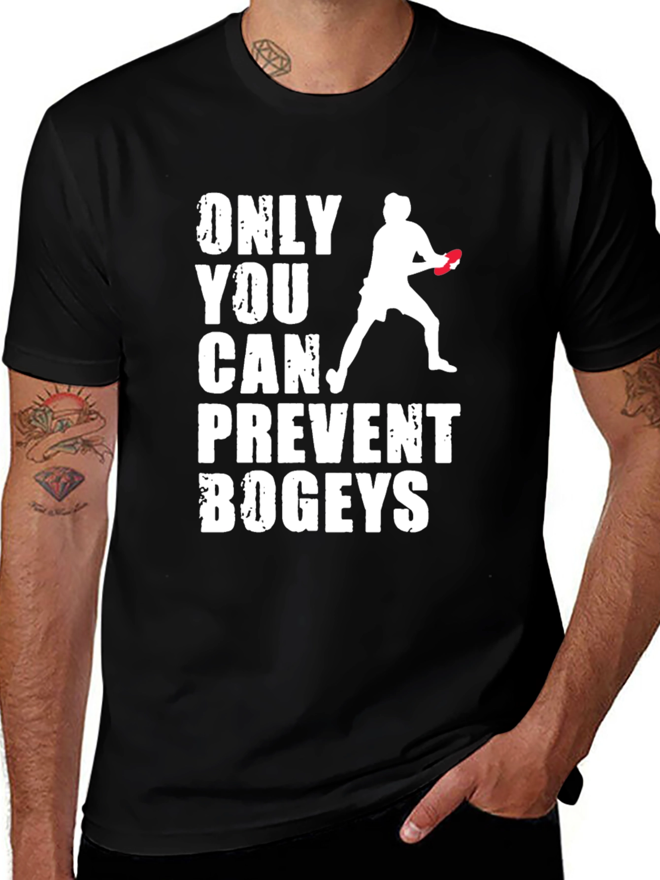 Variant 17 of Funny Golf T-Shirt - Prevent Bogeys!