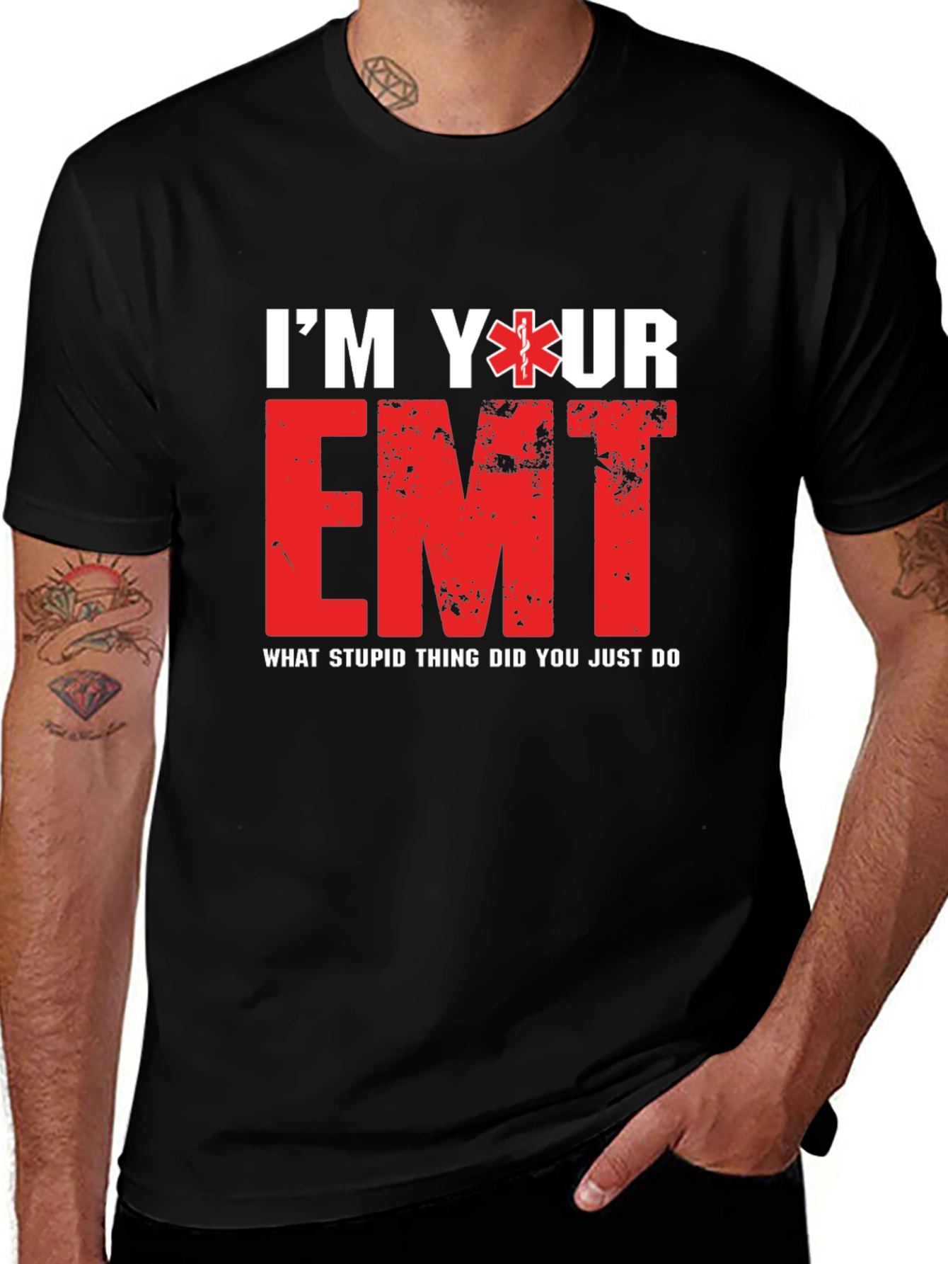 Variant 18 of I'm Your EMT T-Shirt - Funny Emergency Medical Technician Tee