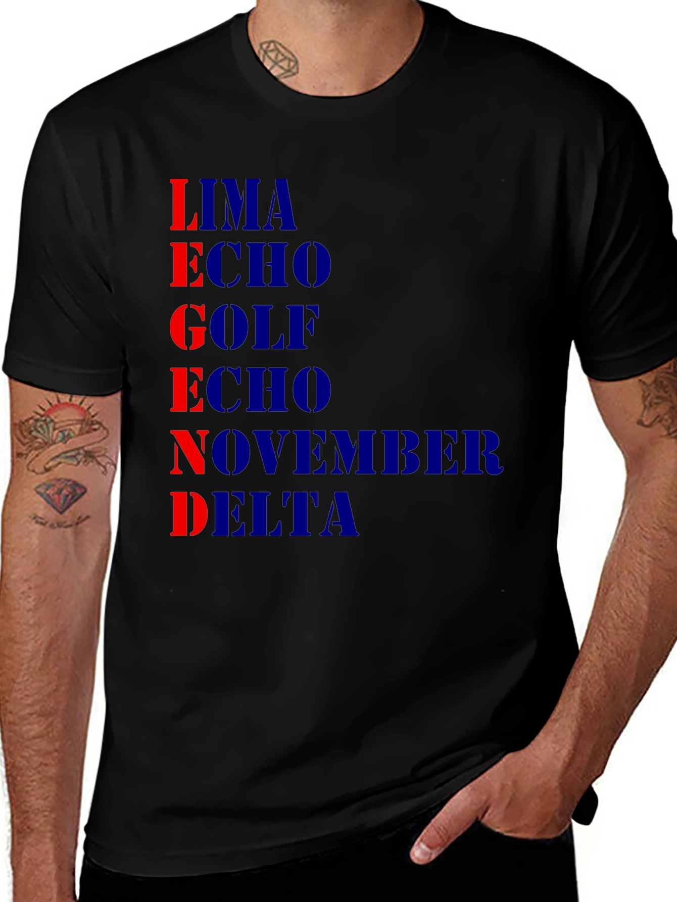 Variant 17 of LEGEND Graphic Tee - Stylish Cotton Blend T-Shirt