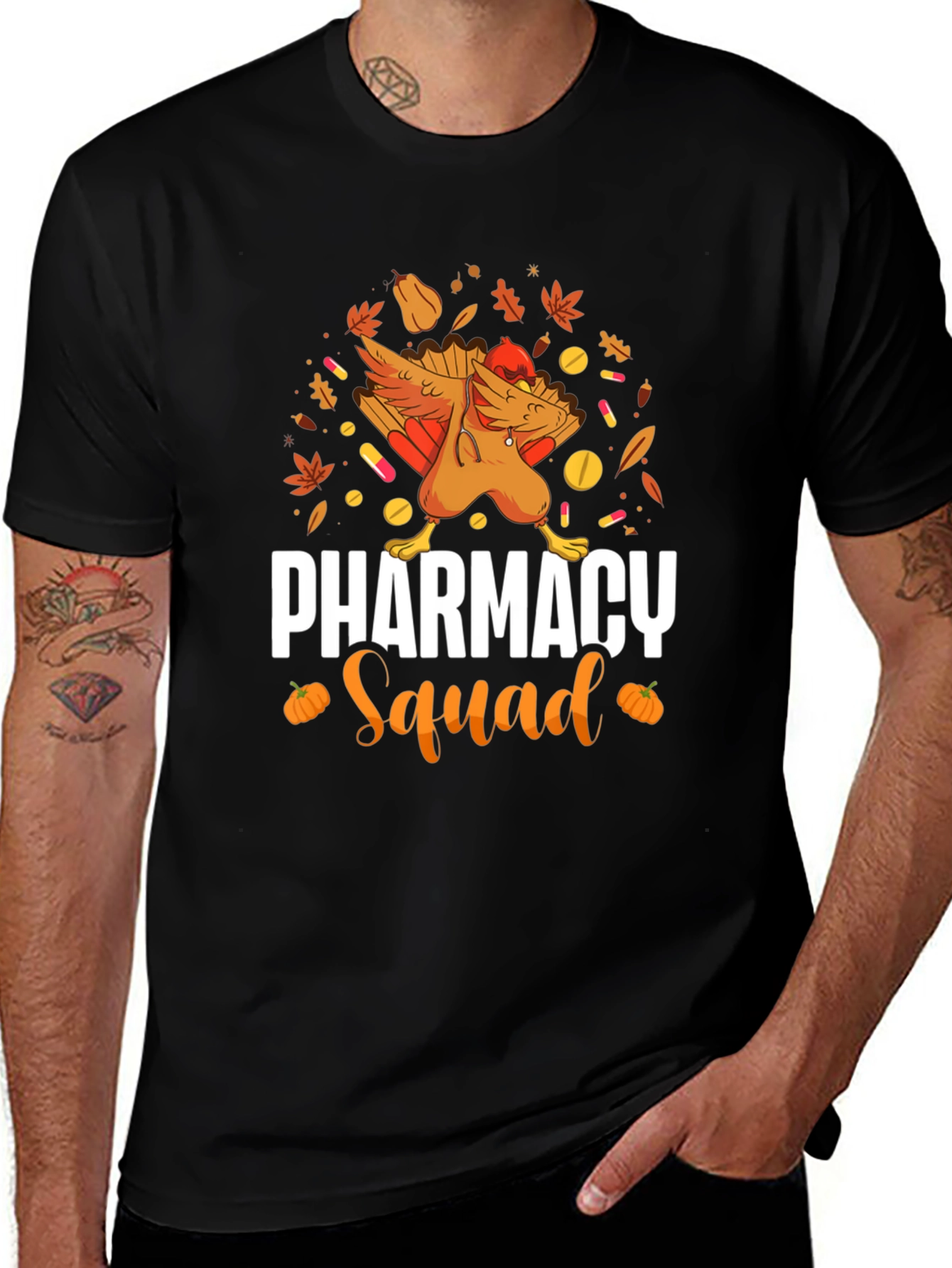 Pharmacy Squad Turkey T-Shirt