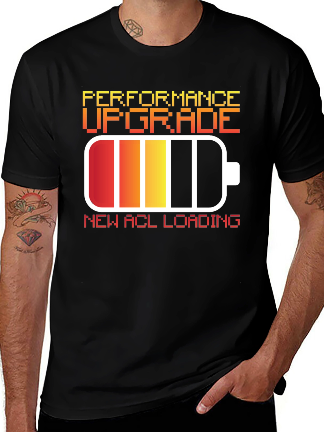 Variant 2 of Performance Upgrade New ACL Loading T-Shirt