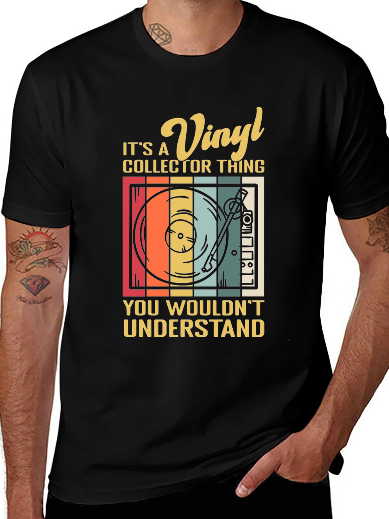Variant 10 of Vinyl Collector T-Shirt - You Wouldn't Understand