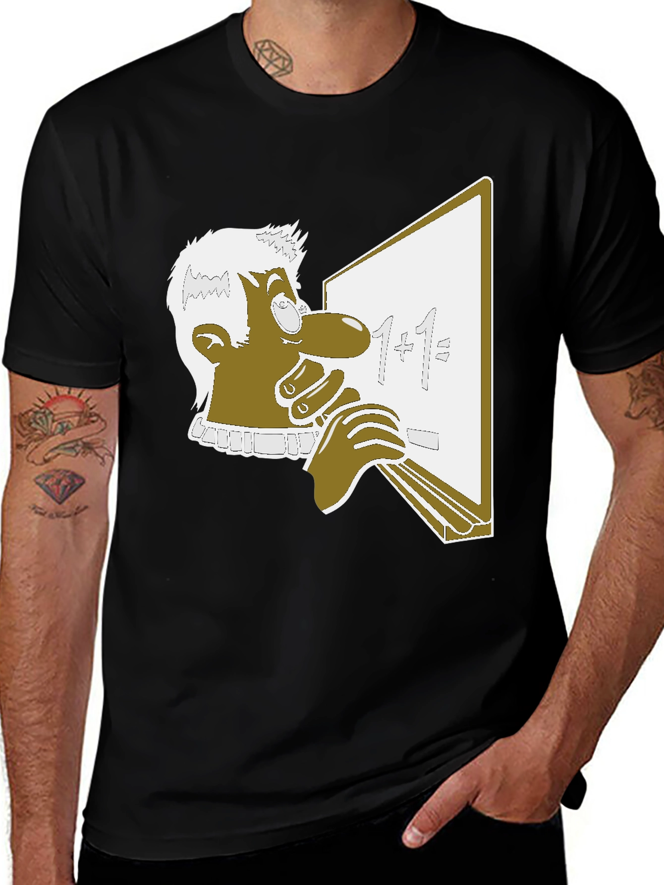 Variant 20 of Funny Math Teacher T-Shirt