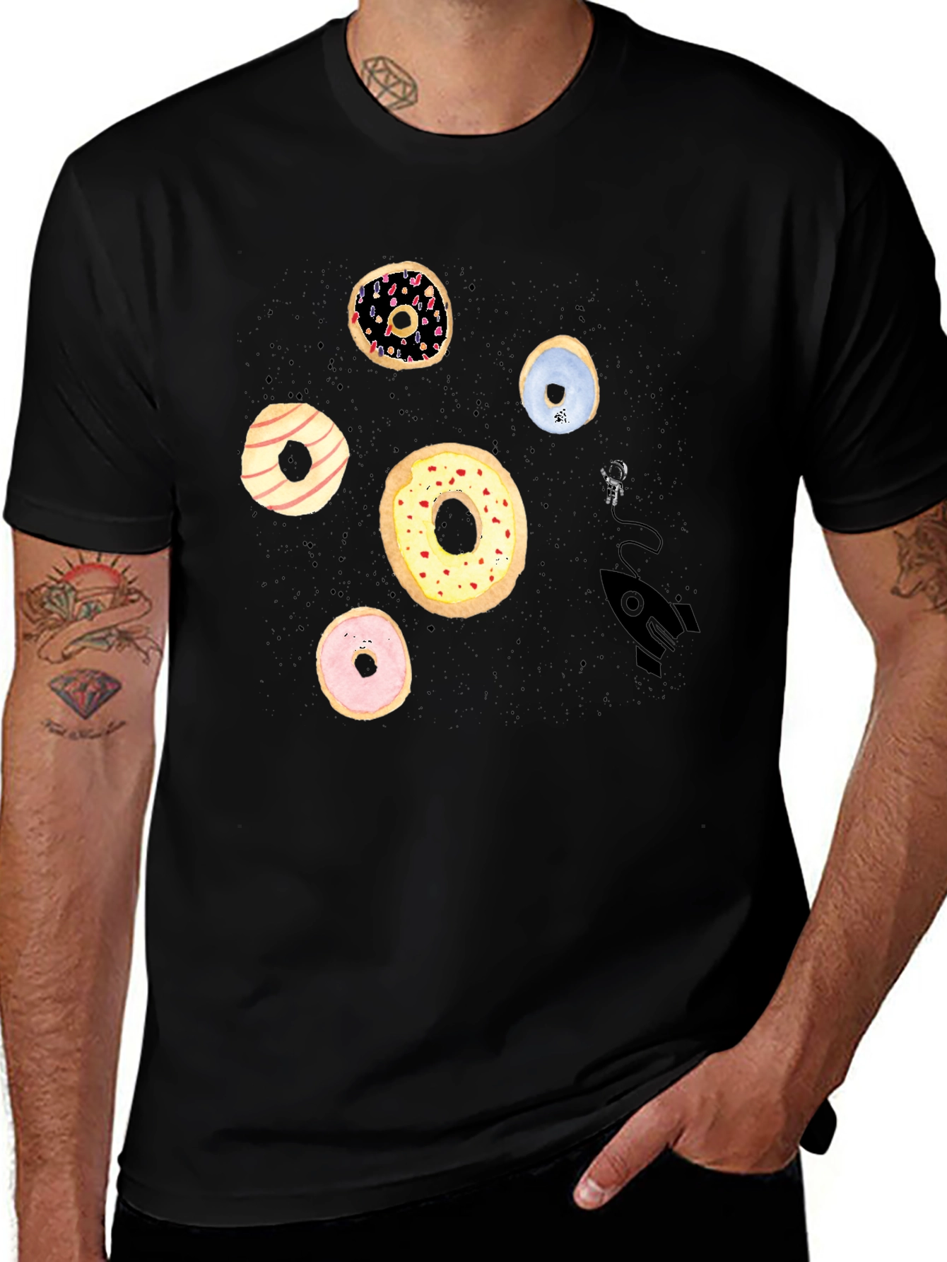 Variant 26 of Space Donut T-Shirt