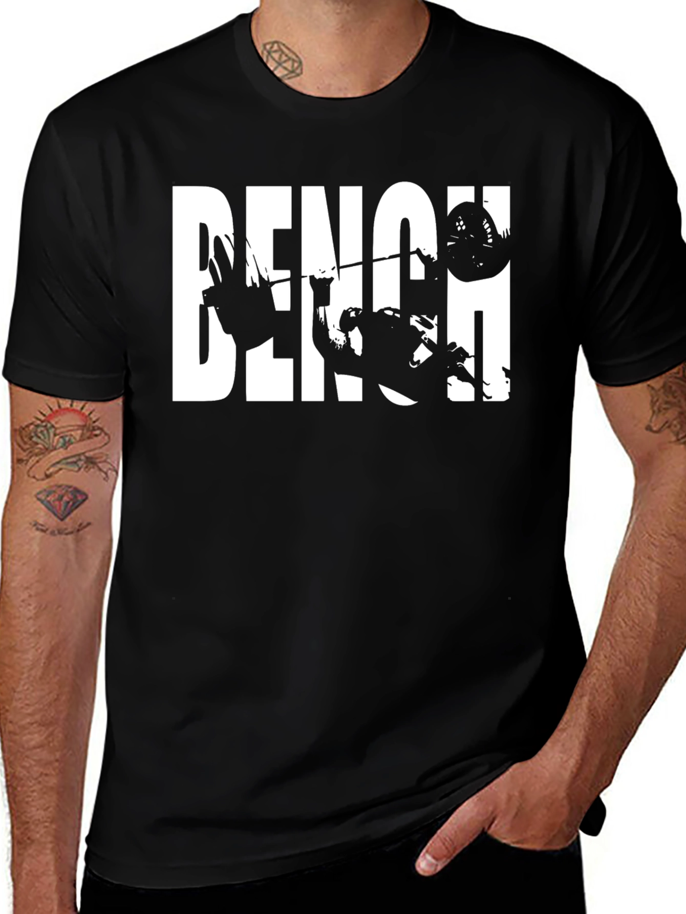 Bench Press Graphic T-Shirt