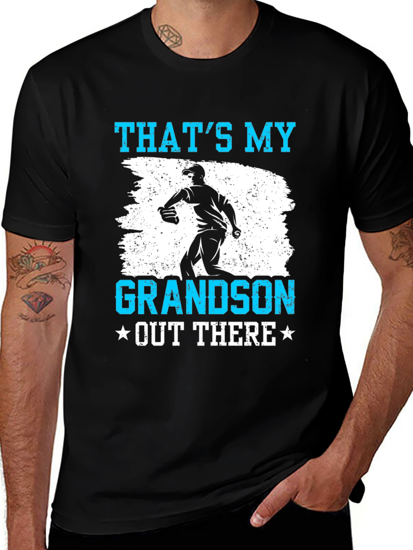 Variant 25 of That's My Grandson Baseball T-Shirt