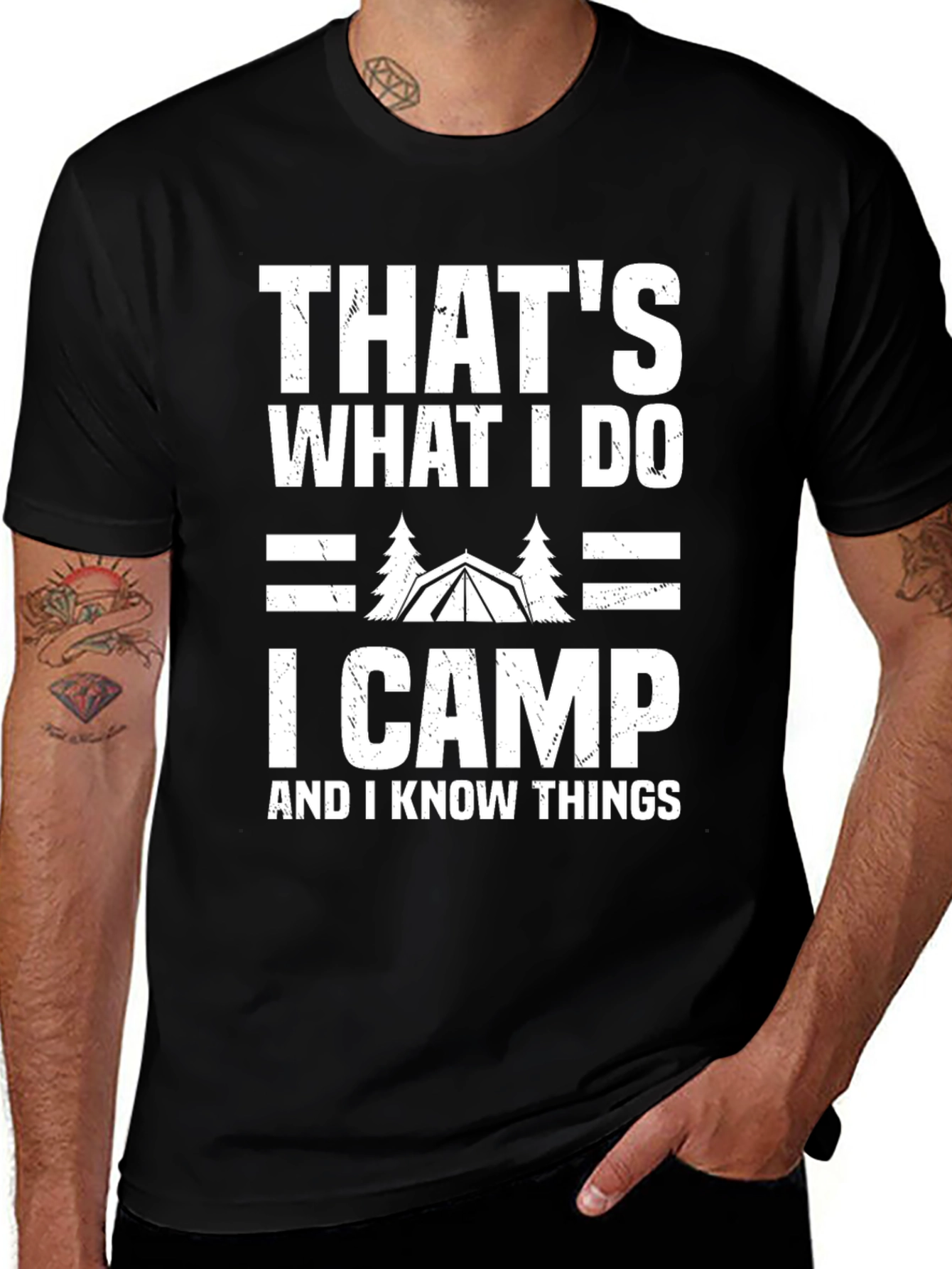 Variant 15 of That's What I Do I Camp T-Shirt