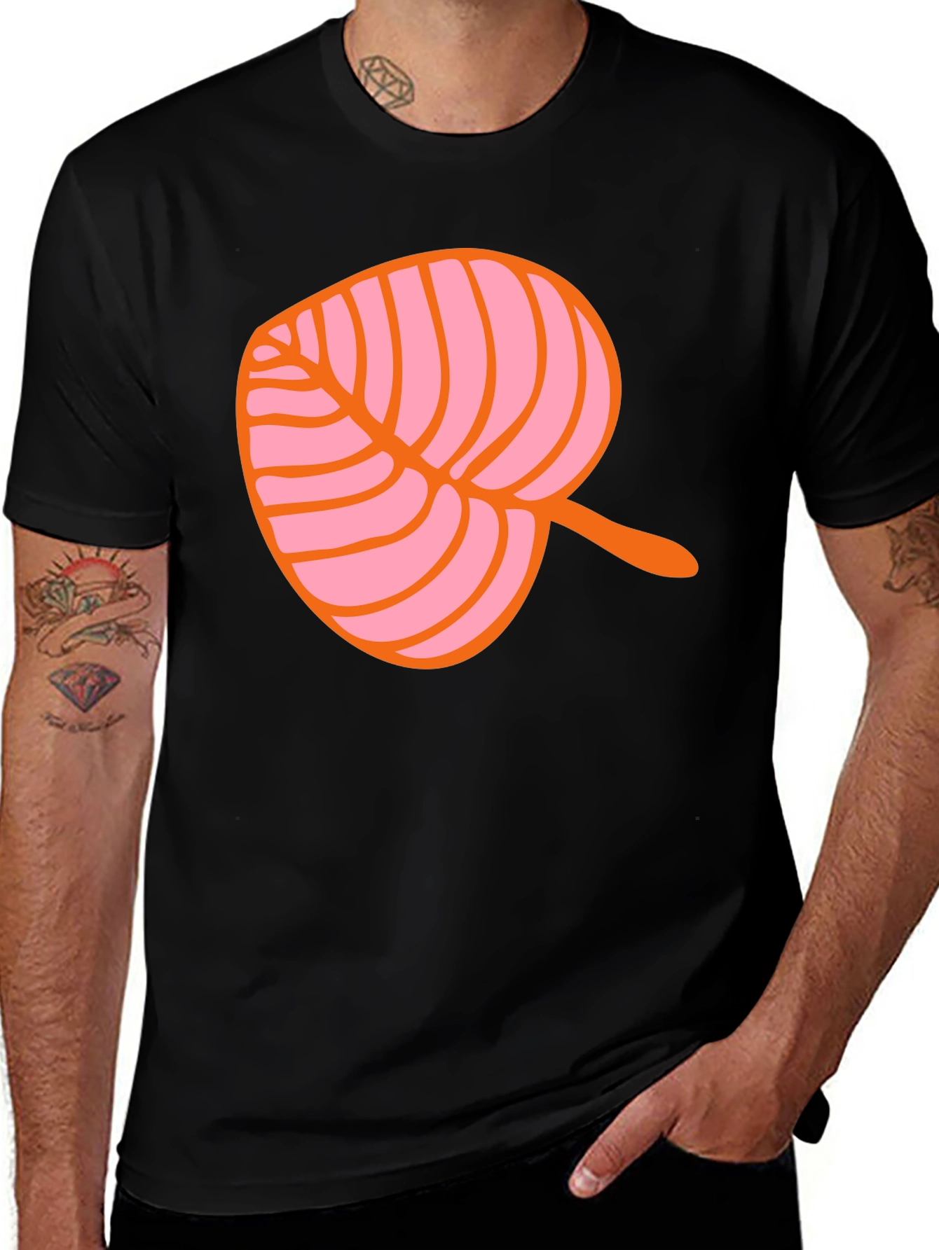 Variant 28 of Leaf Graphic T-Shirt - Casual Wear