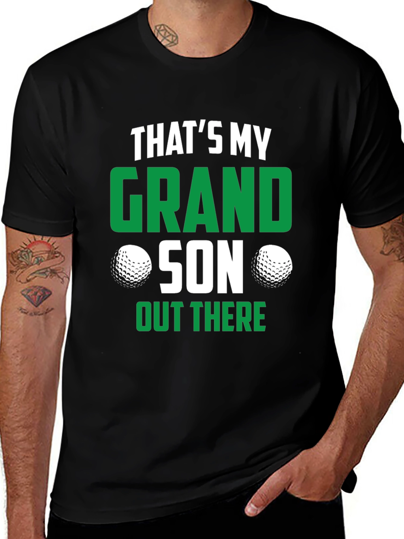 Variant 25 of That's My Grandson Out There Golf T-Shirt