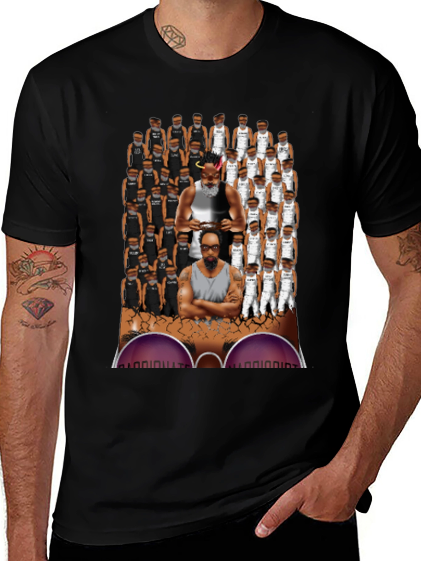 Variant 10 of James Harden Basketball Graphic T-Shirt