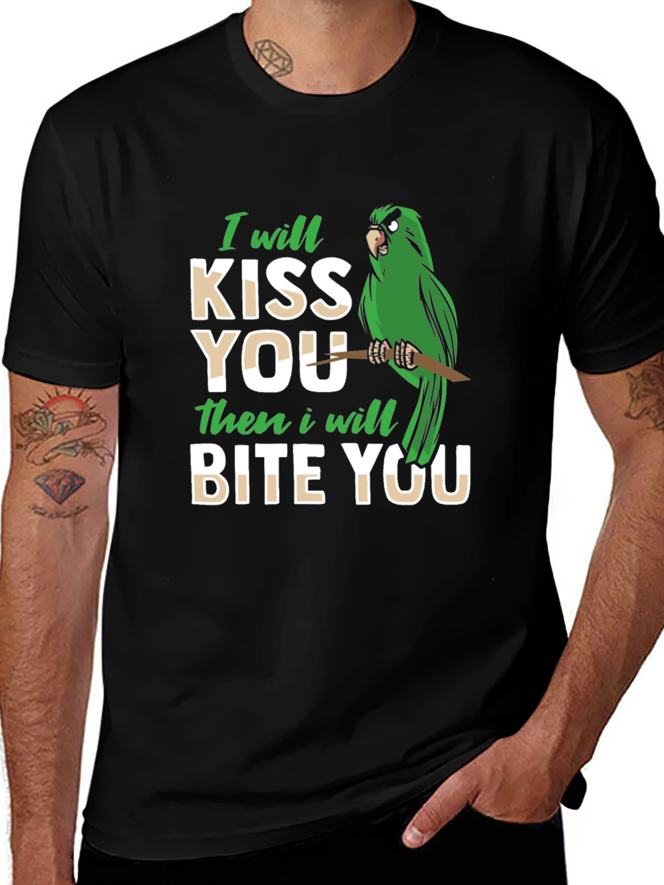Variant 20 of I Will Kiss You Then Bite You T-Shirt