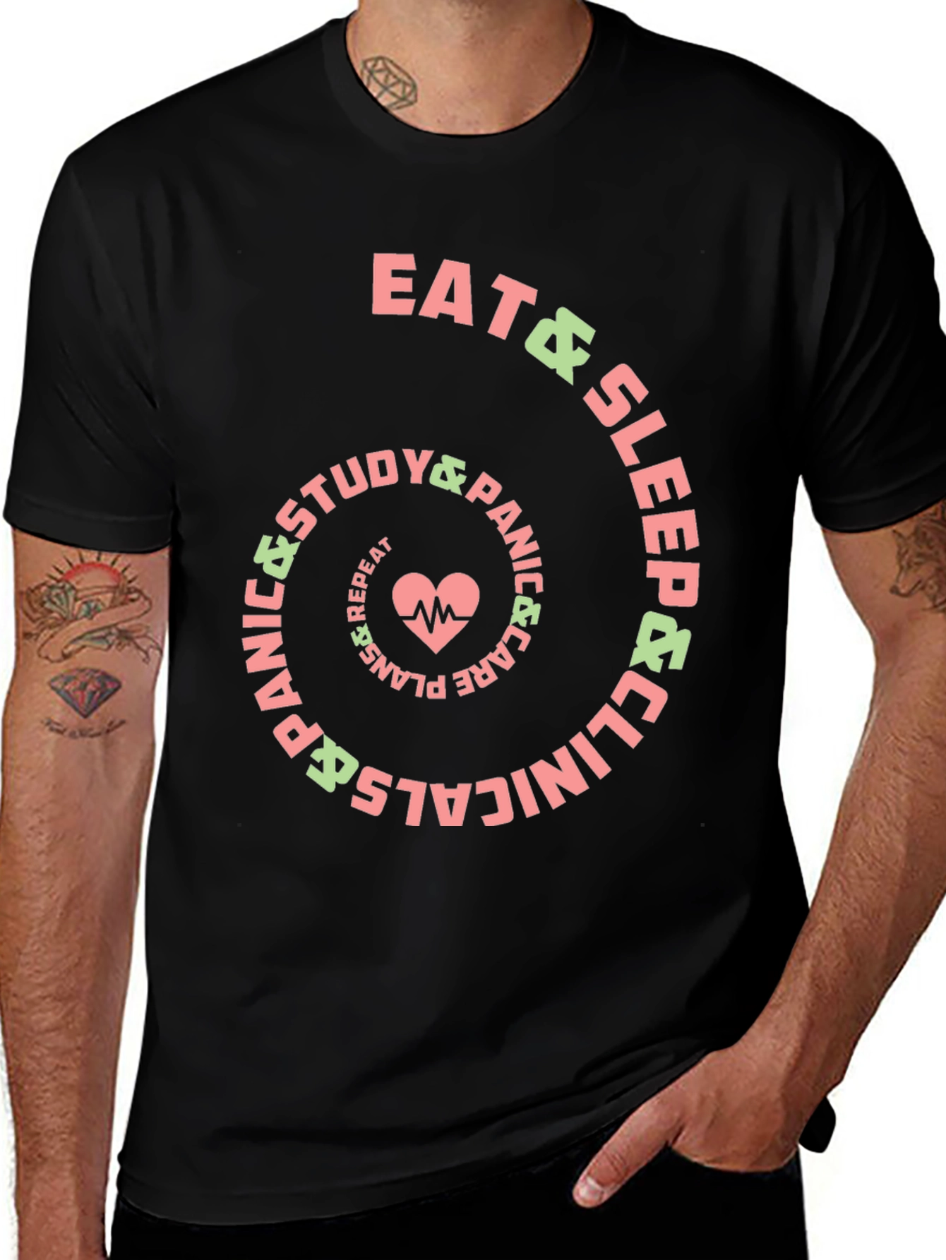 Eat Sleep Clinicals Repeat T-Shirt