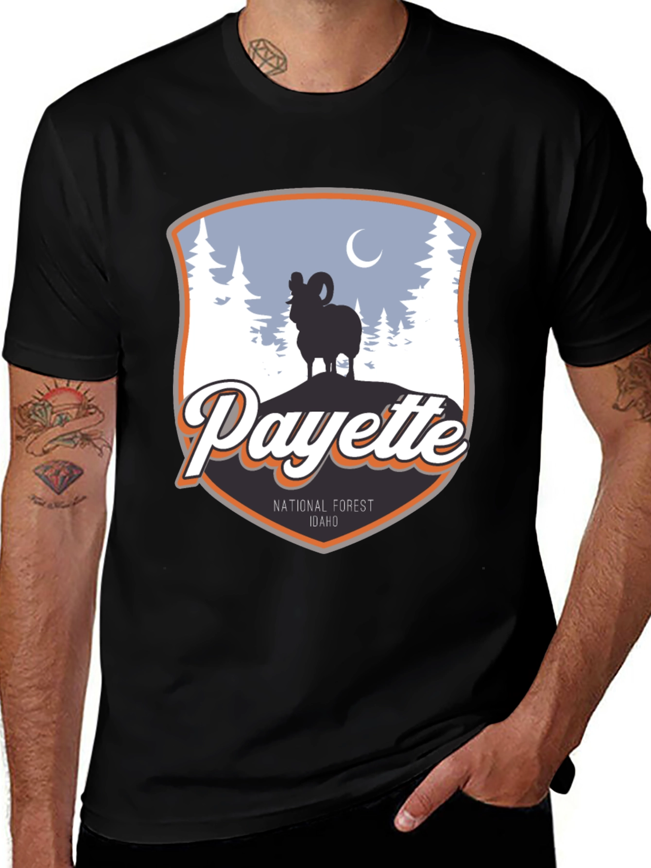 Payette National Forest Idaho T-Shirt