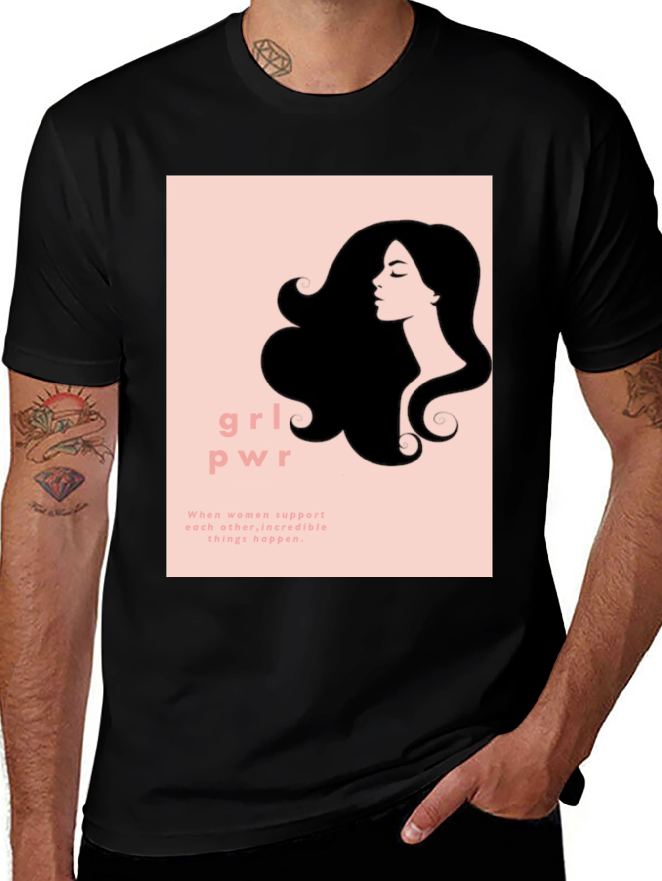 Variant 25 of GRL PWR Graphic Tee - Women Empowerment T-Shirt