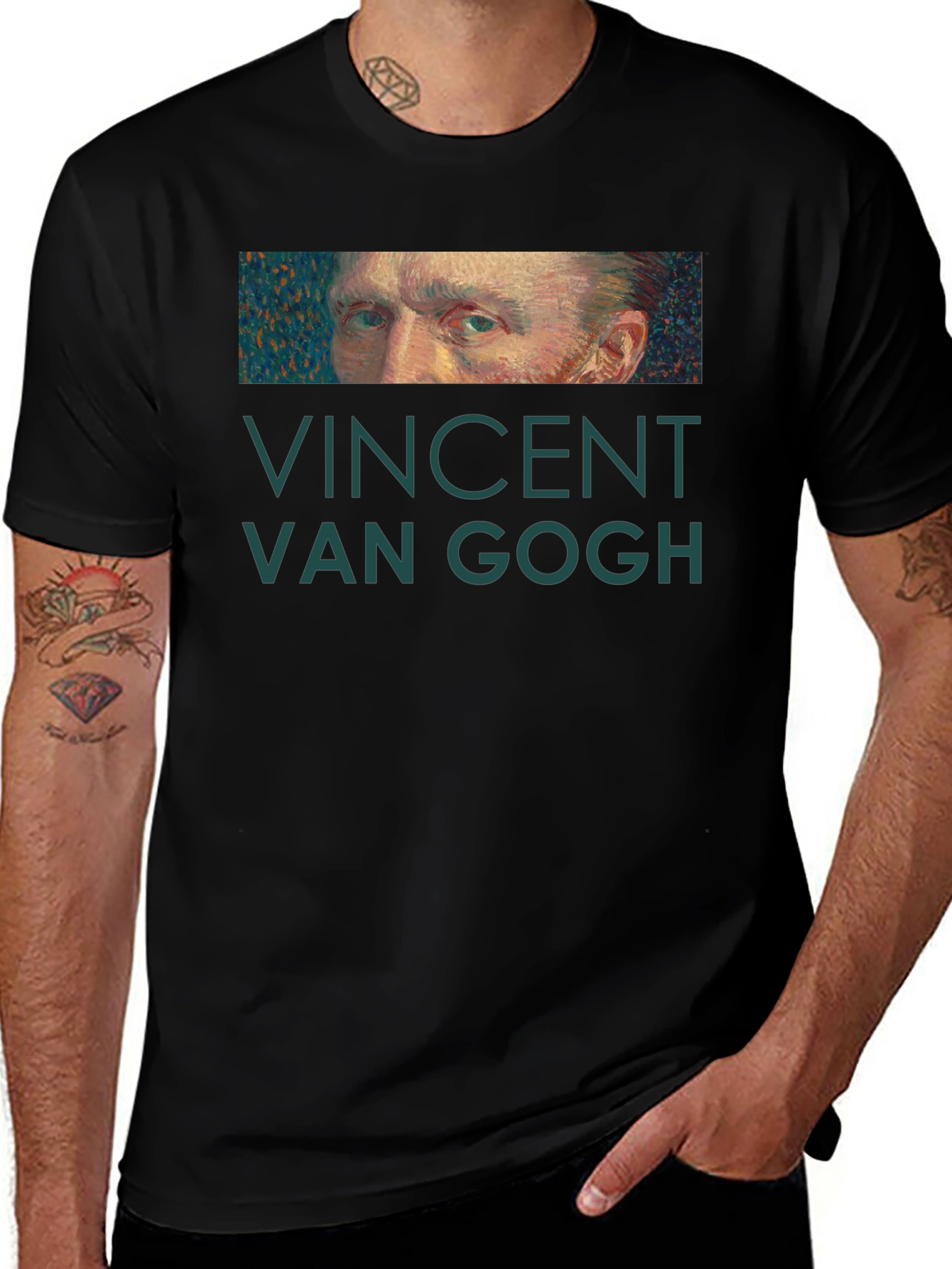 Vincent Van Gogh Portrait Graphic T-Shirt