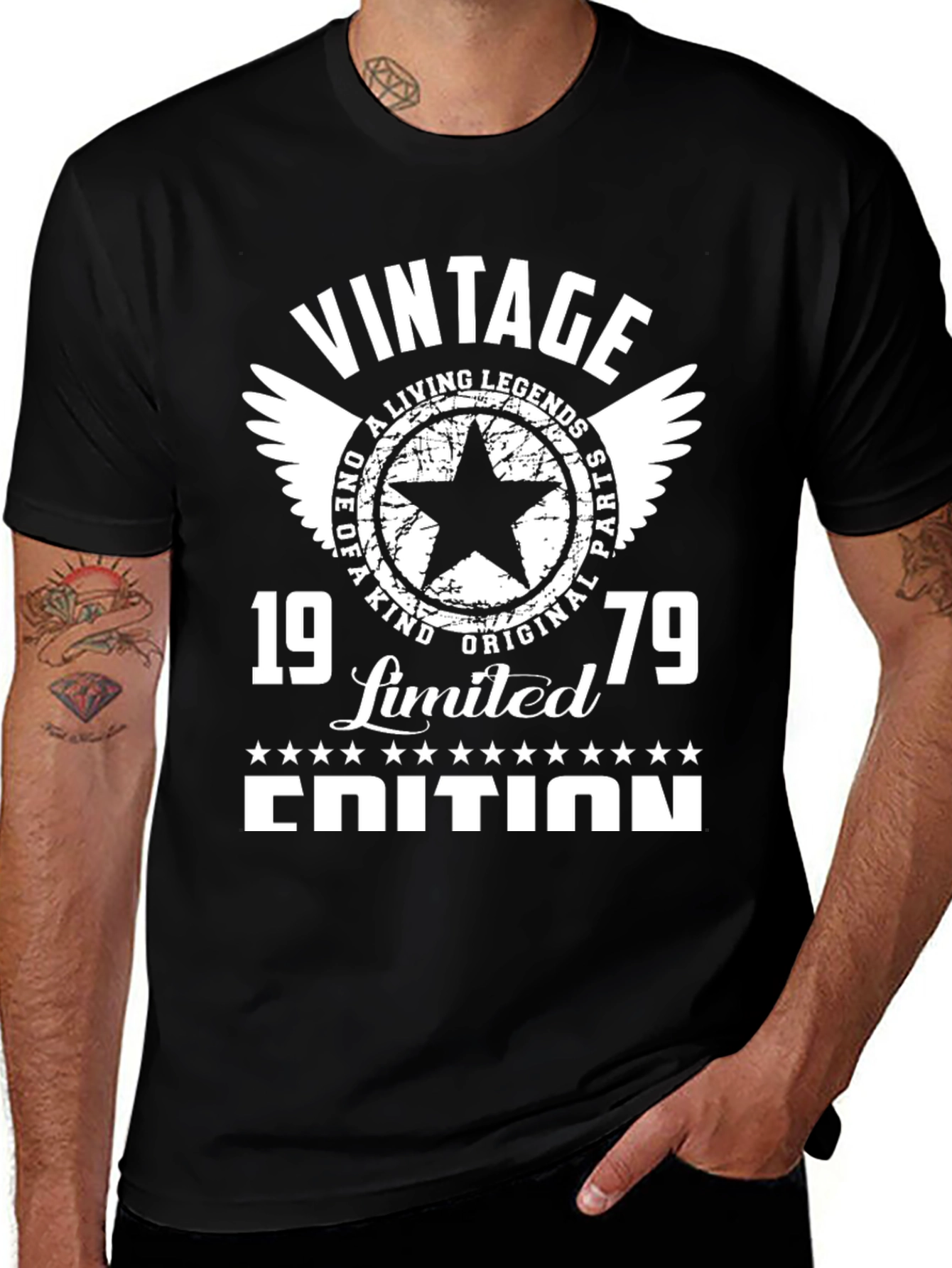 Variant 14 of Vintage 1979 Limited Edition Graphic T-Shirt