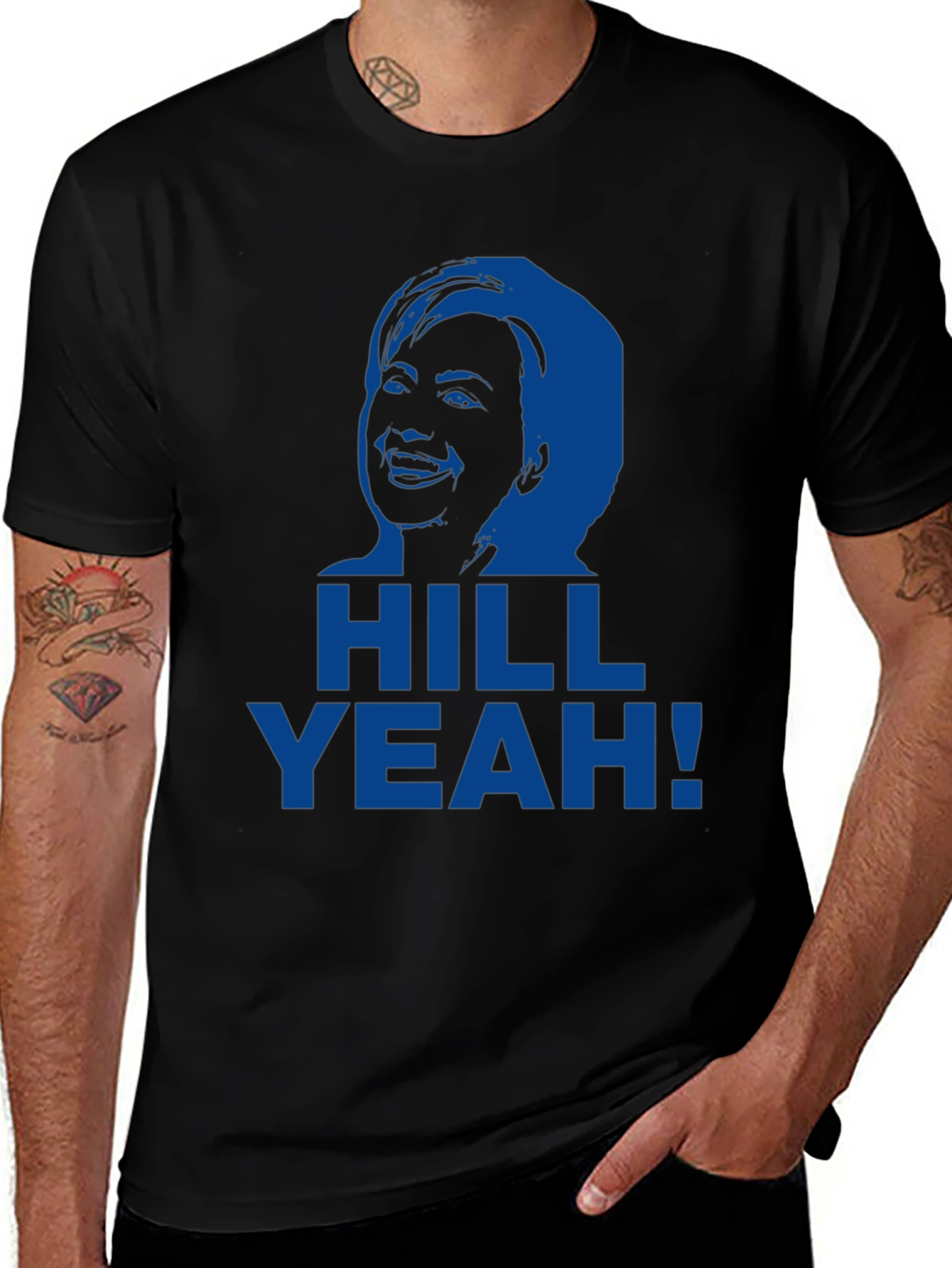 Variant 25 of Hill Yeah! Graphic T-Shirt - Political Statement Tee