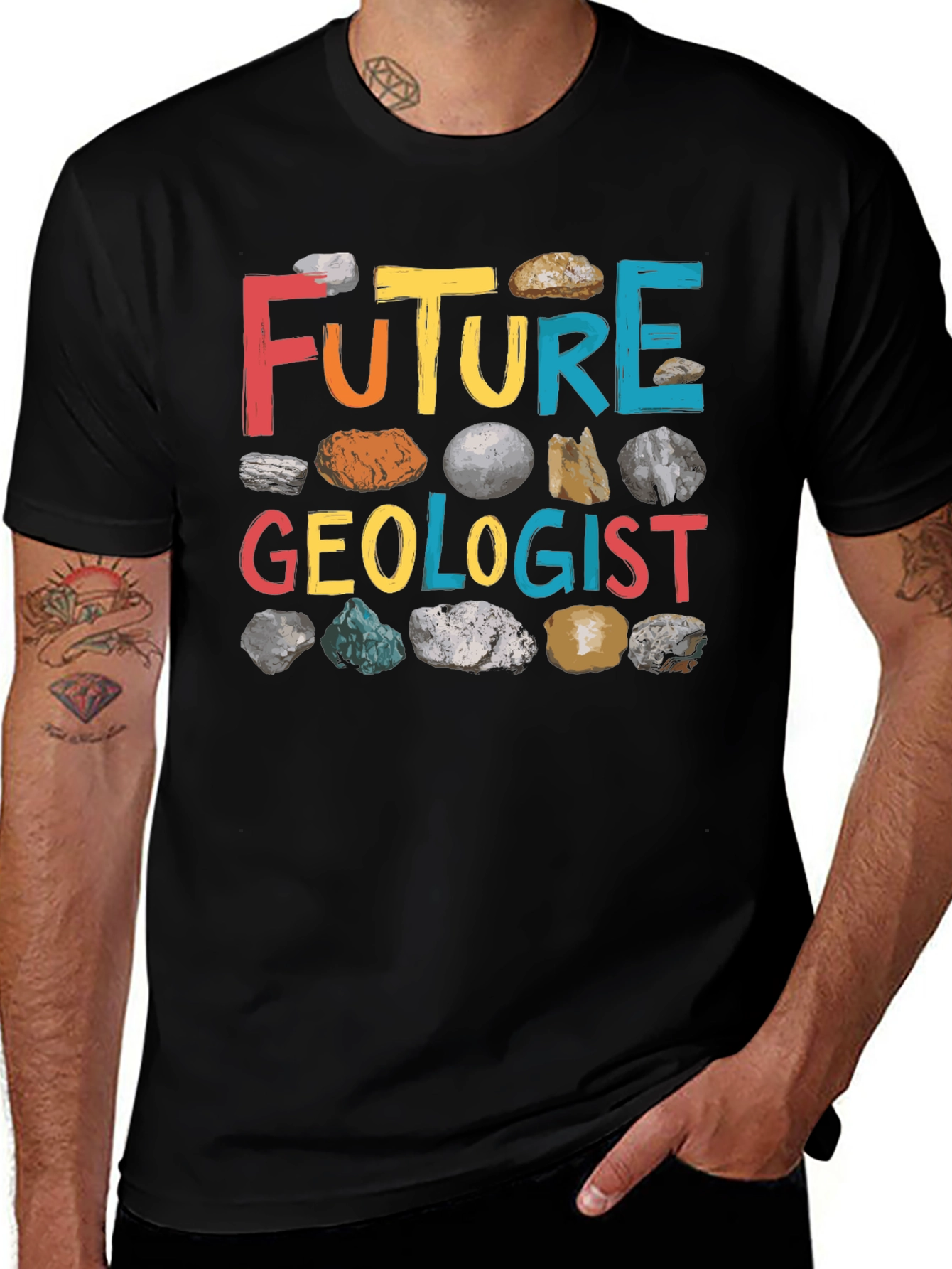 Variant 24 of Future Geologist Graphic T-Shirt 