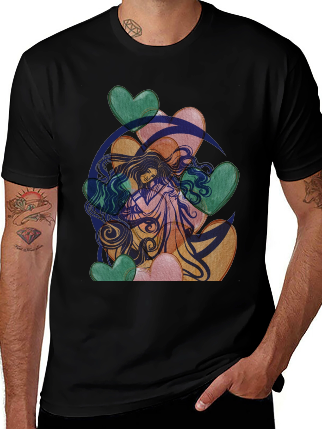 Variant 26 of Heart & Soul Graphic Tee - Stylish Comfort