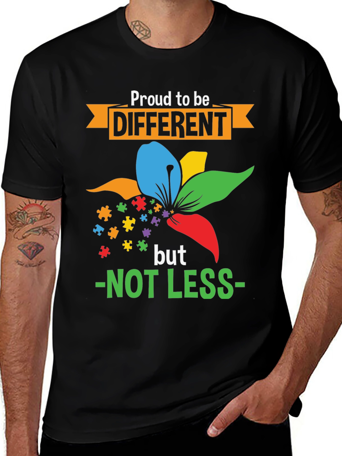 Proud to be Different Autism Awareness T-Shirt