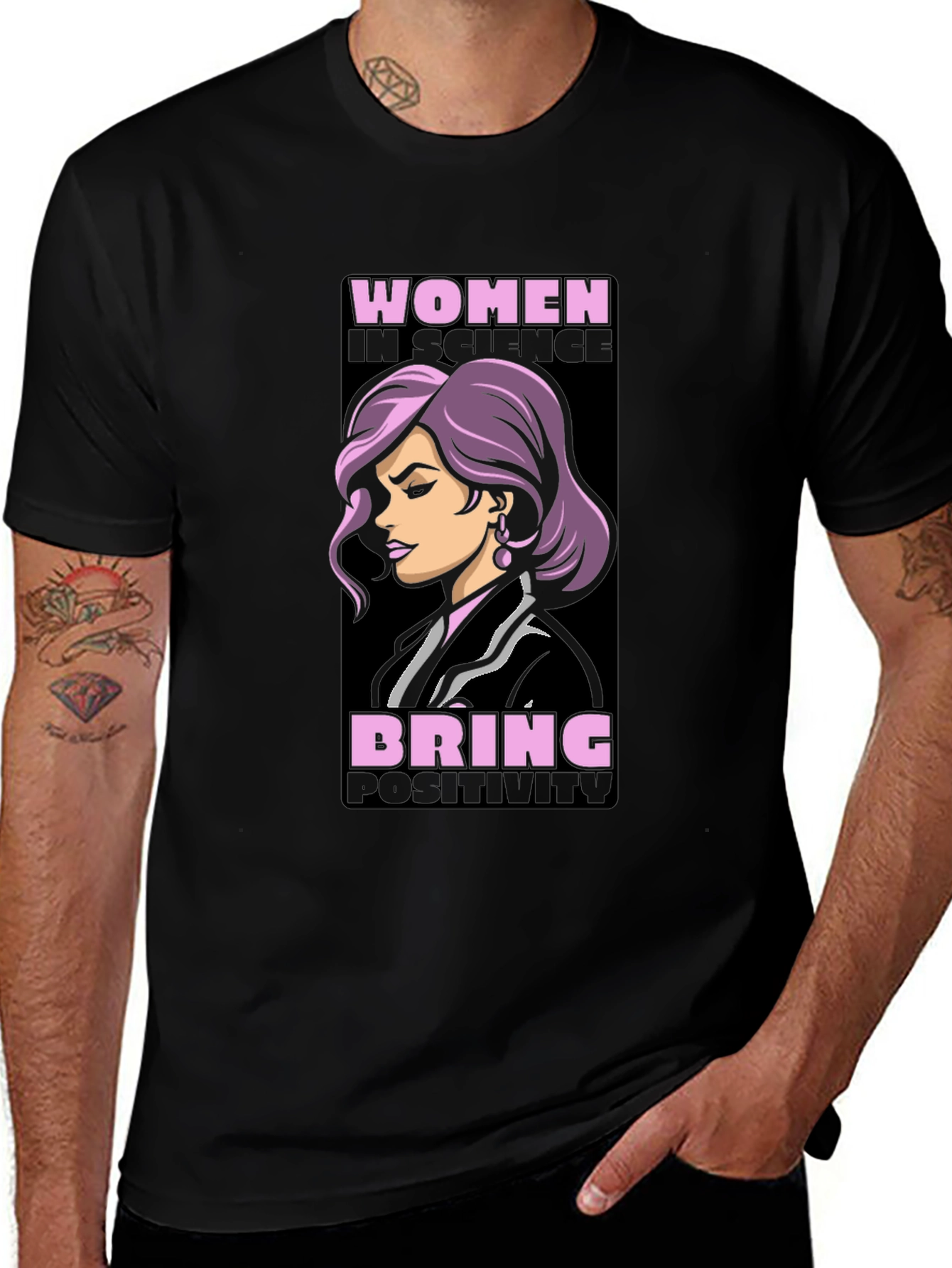 Variant 11 of Women in Science Graphic T-Shirt