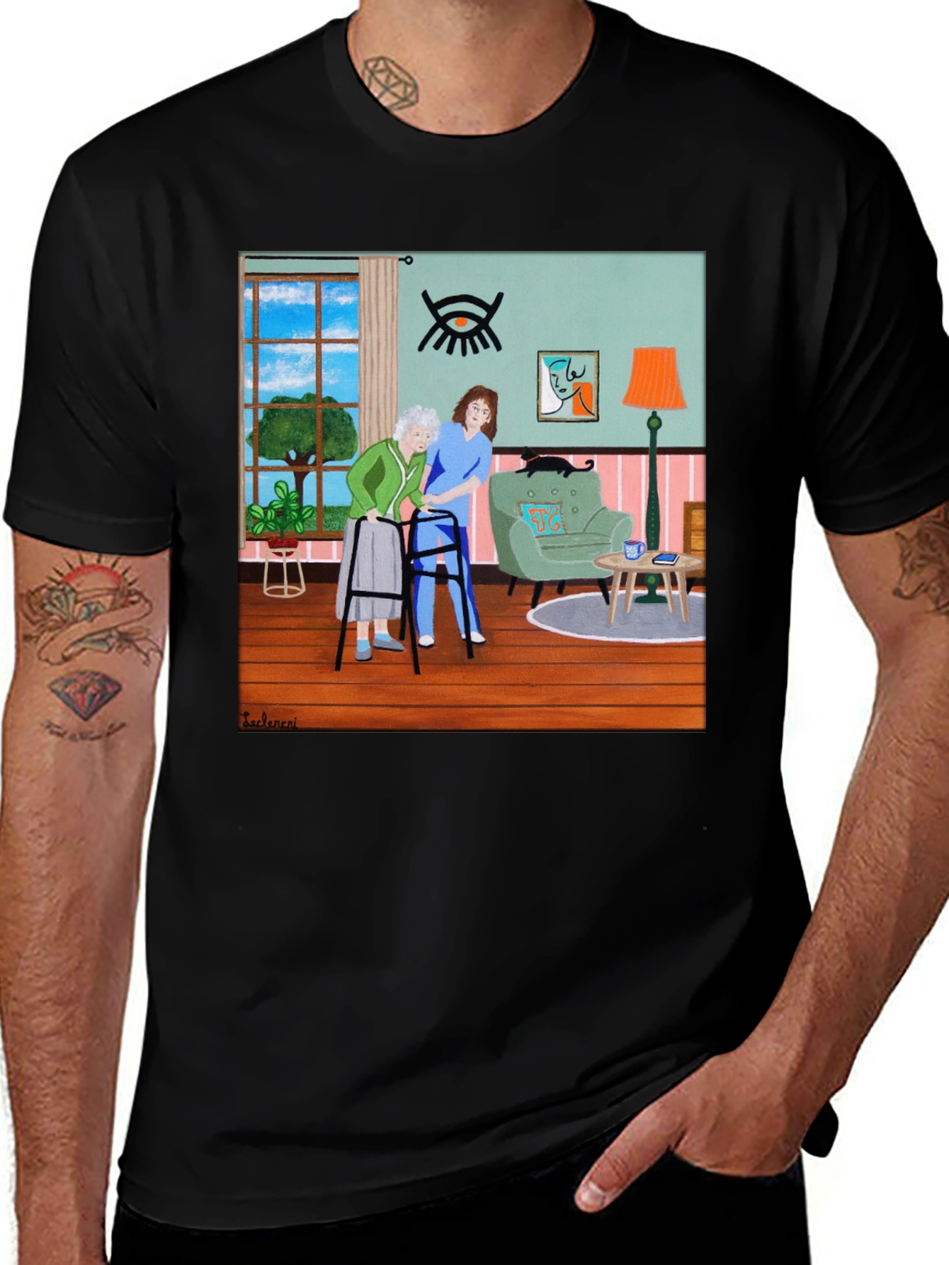 Elder Care Art T-Shirt