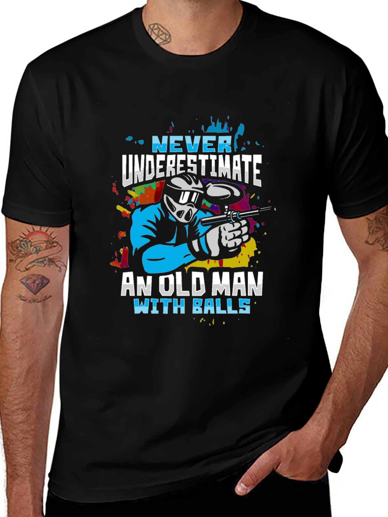 Variant 11 of Never Underestimate Old Man T-Shirt