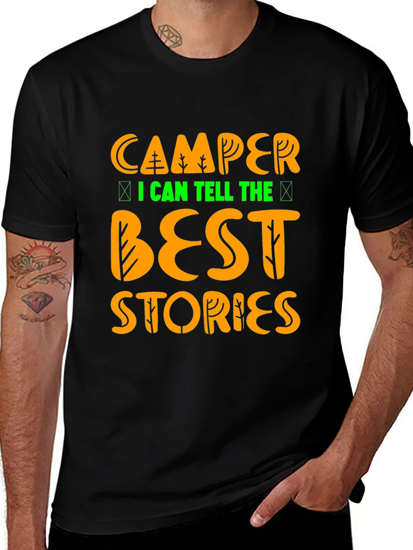 Variant 15 of Camper Best Stories Graphic Tee
