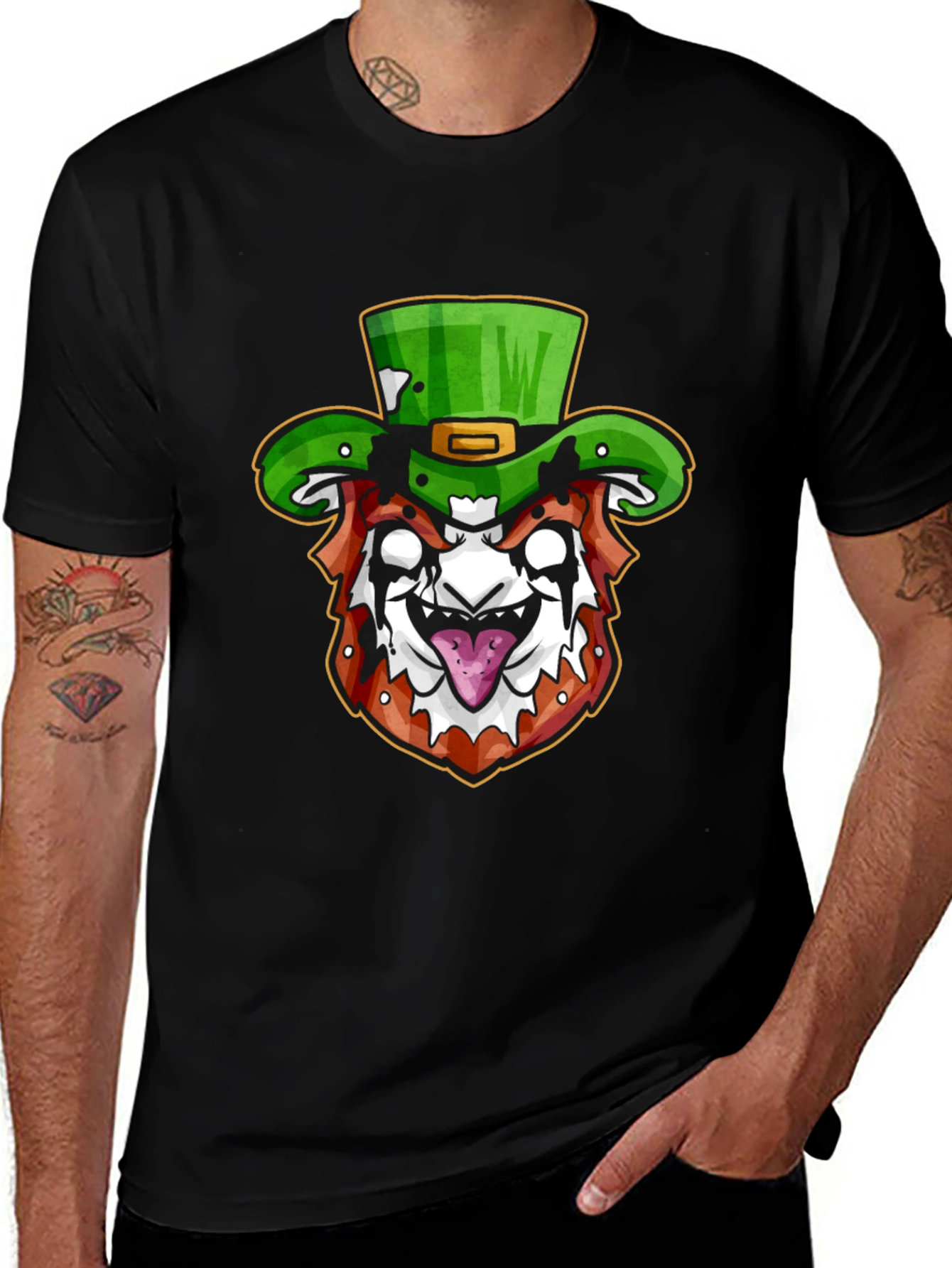Variant 5 of Leprechaun Monster Graphic T-Shirt