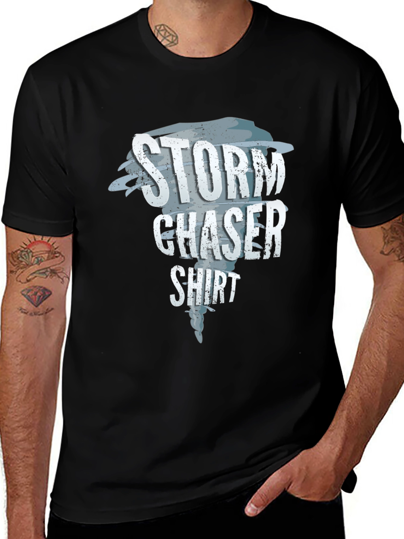 Storm Chaser Shirt - Weather Enthusiast Tornado Design