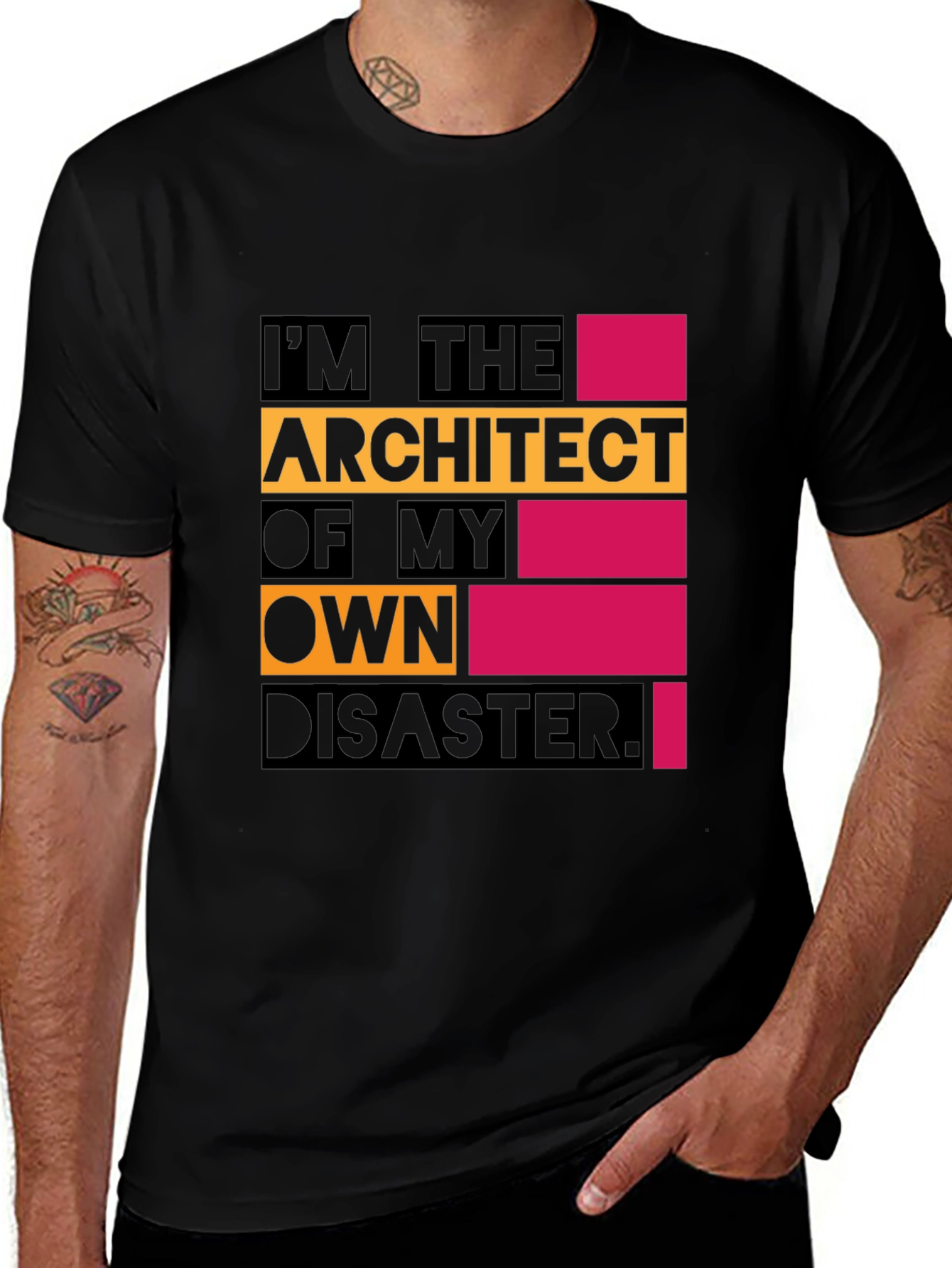 Variant 27 of Architect of My Own Disaster Graphic T-Shirt