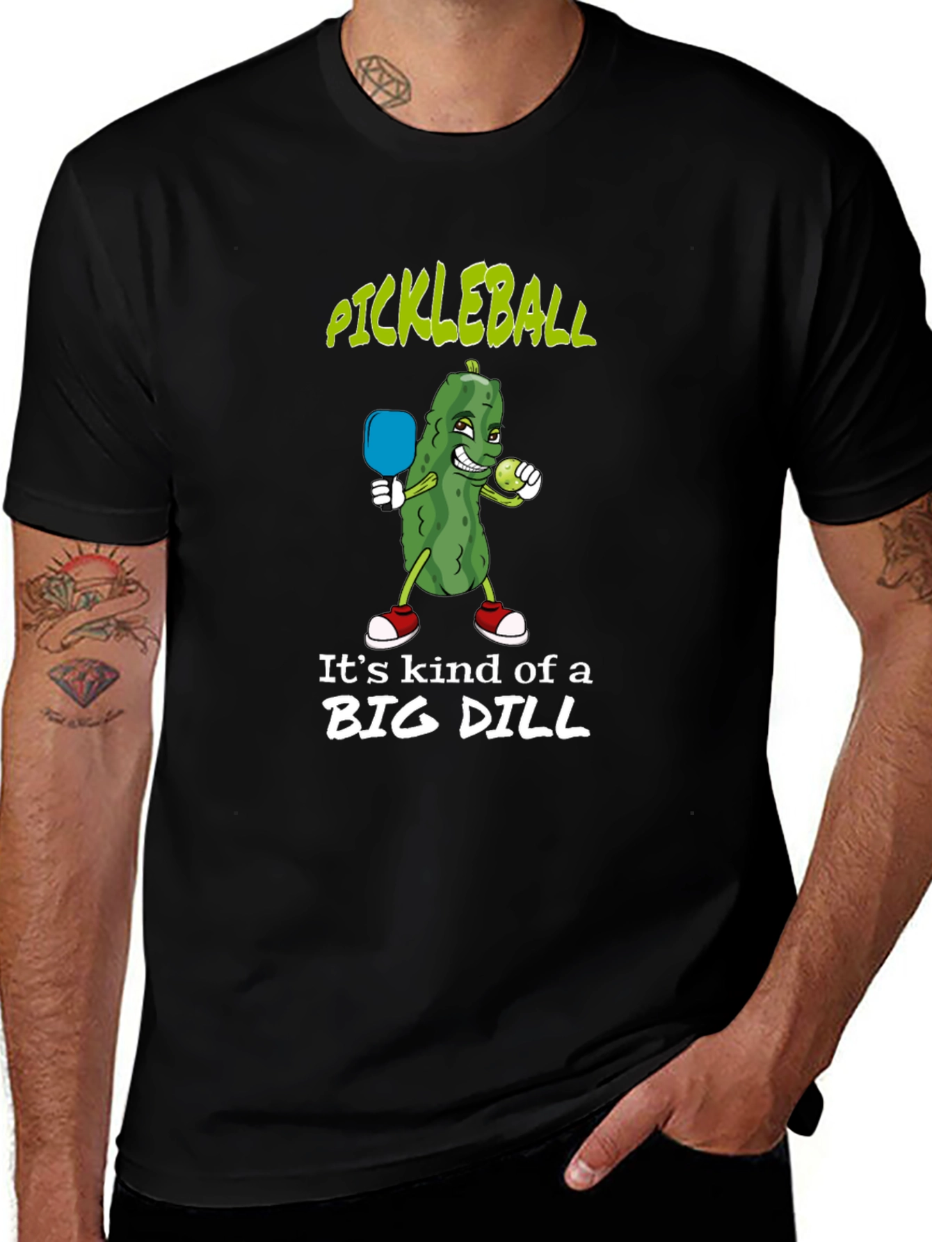 Variant 7 of Pickleball Big Dill Funny T-Shirt
