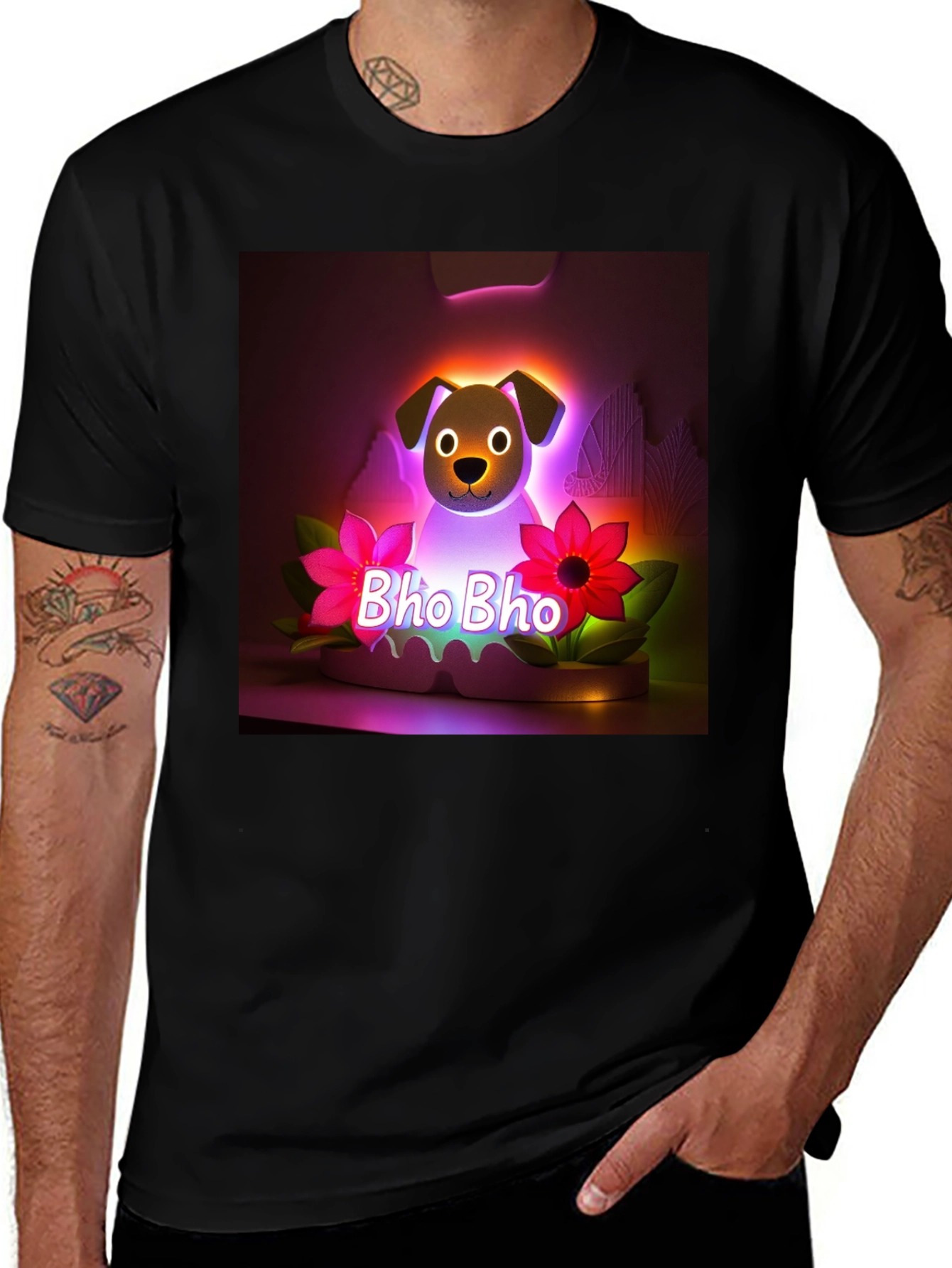 Variant 3 of Bho Bho Dog T-Shirt