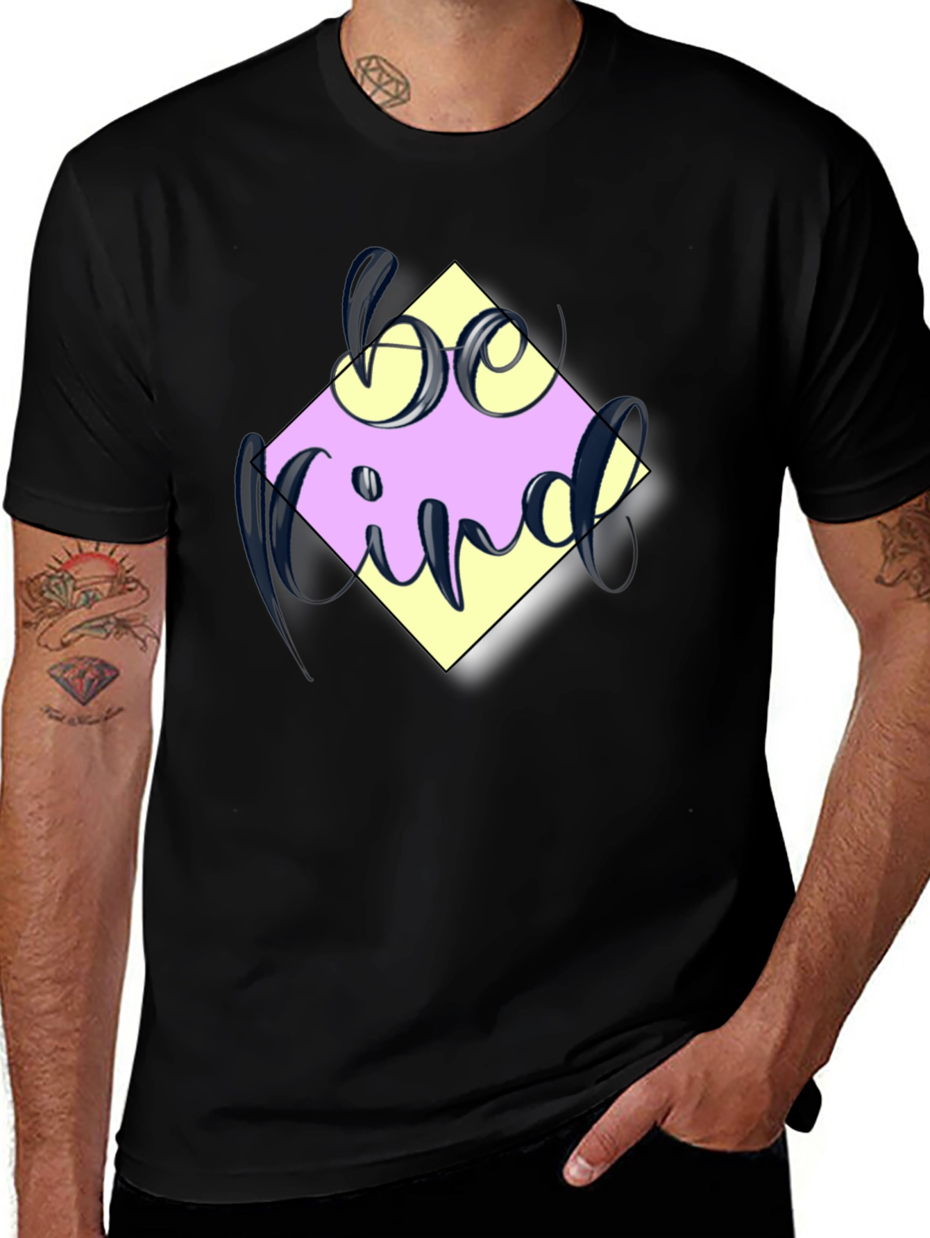 Variant 24 of Be Kind Graphic Tee - Trendy Casual T-Shirt
