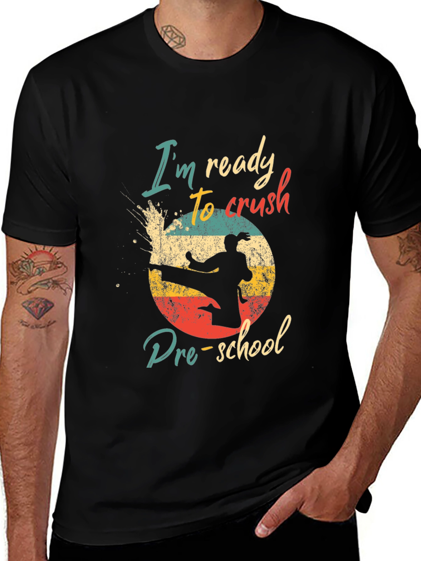 Ready to Crush Preschool Karate Kid T-Shirt